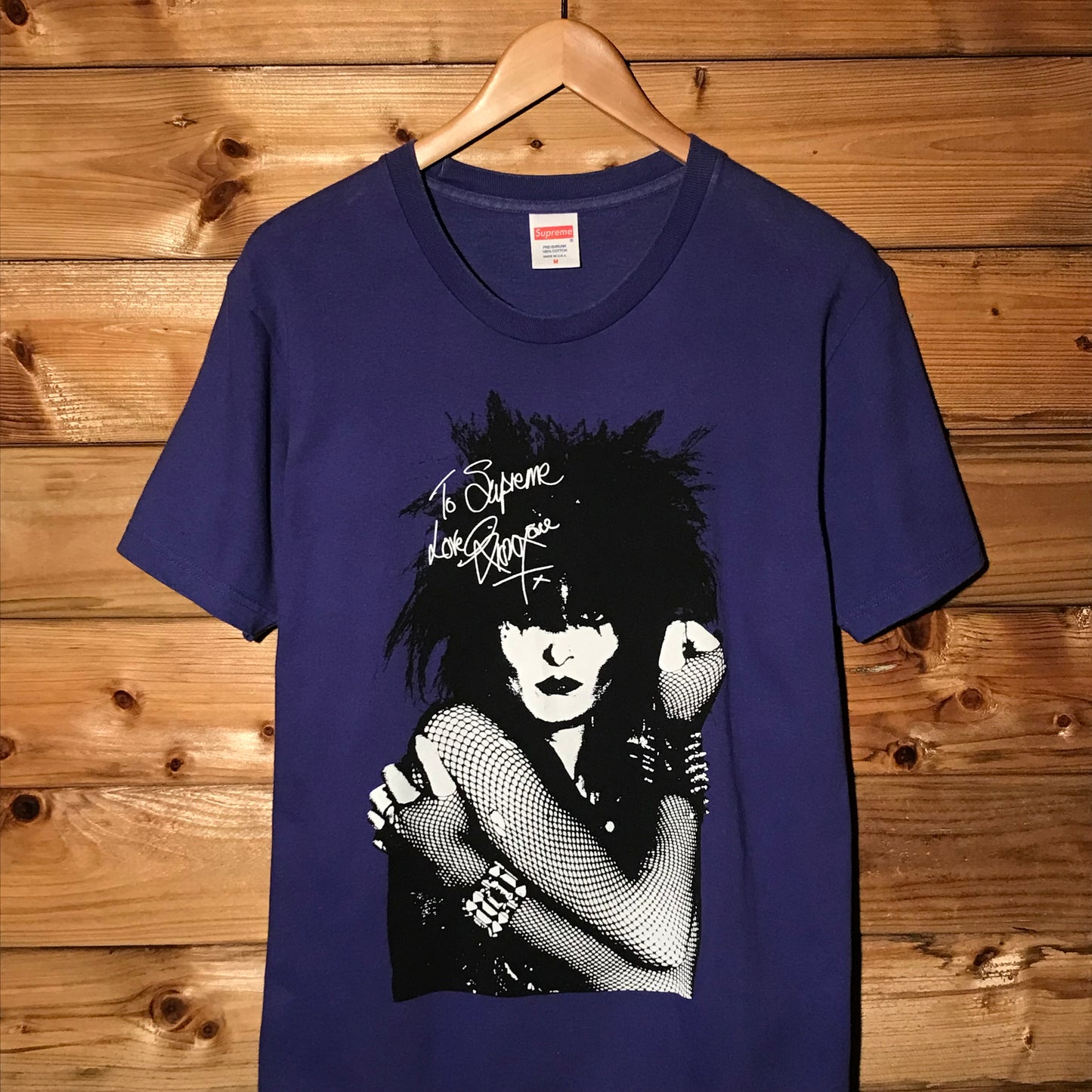 Supreme Siouxsie Sioux True Love Never Dies t shirt