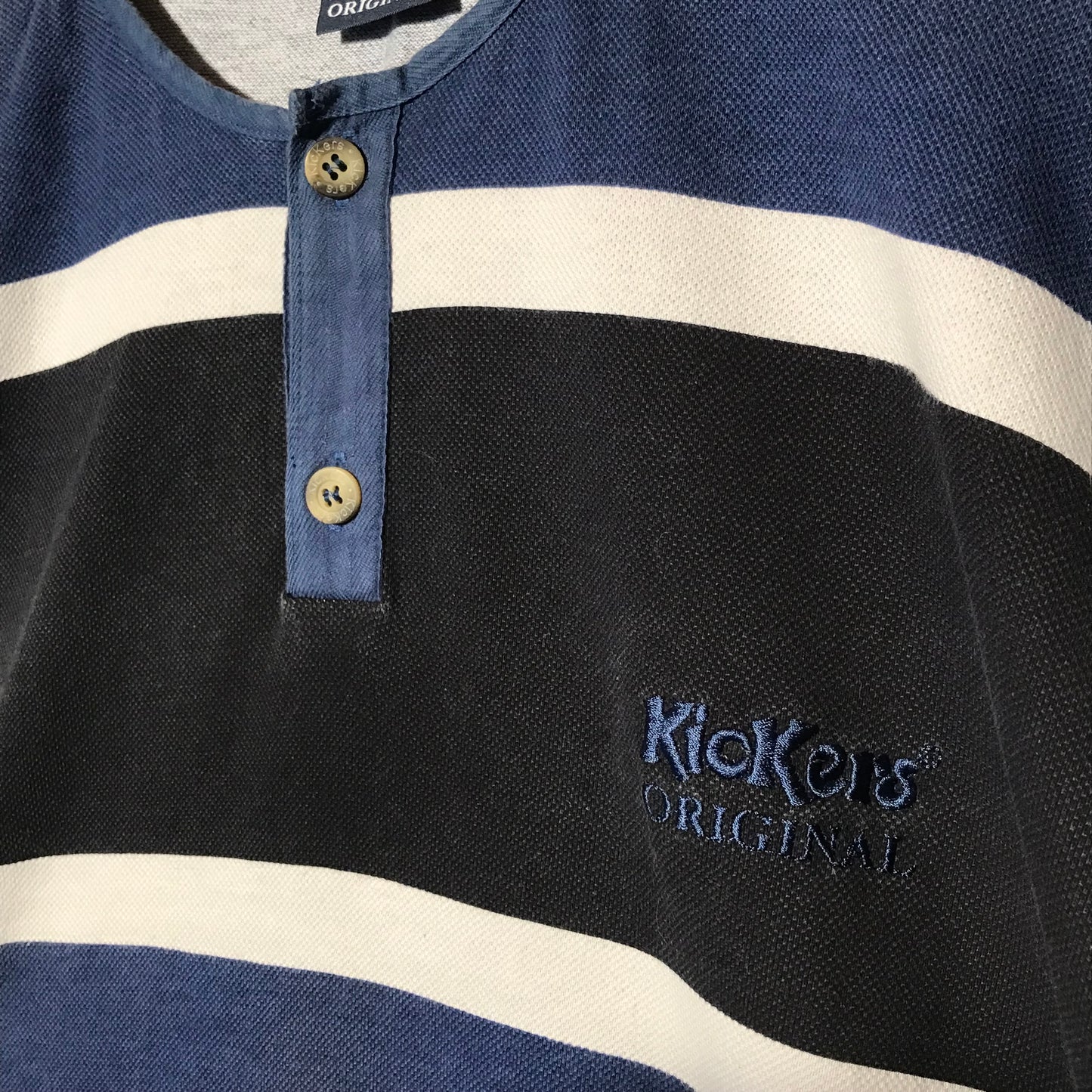 Kickers Striped polo t shirt