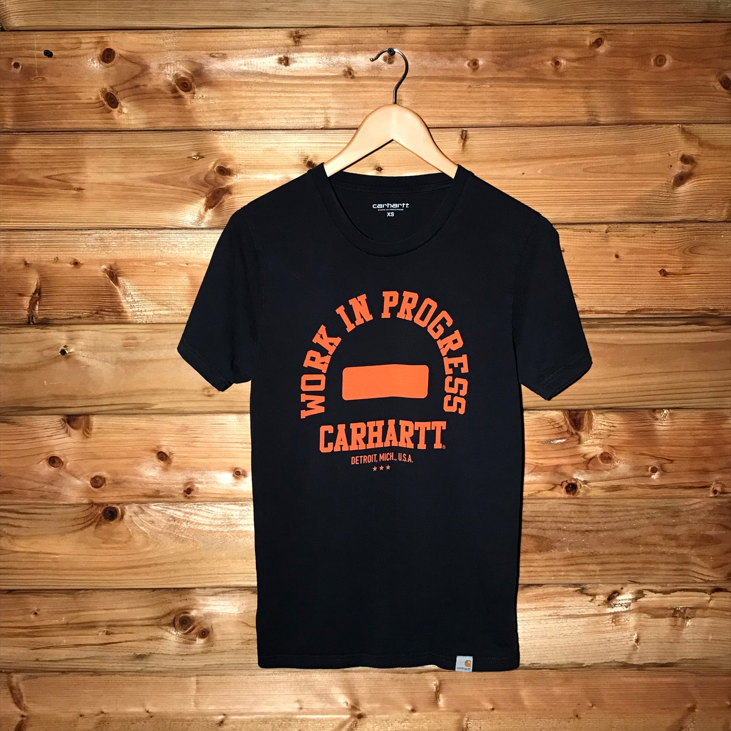 Carhartt WIP Centre Arc Spellout t shirt