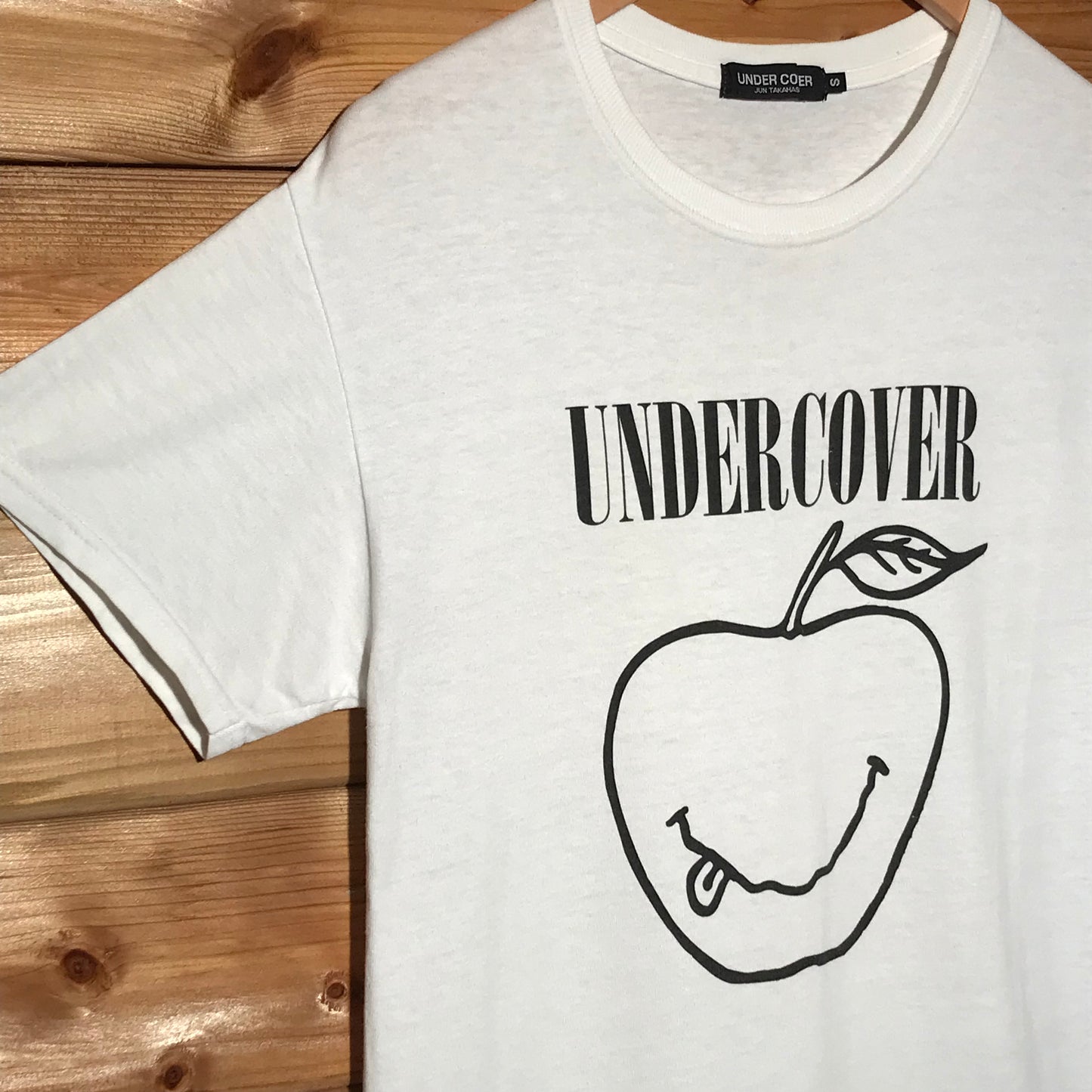 Undercover Nirvana Parody Smiley Apple t shirt