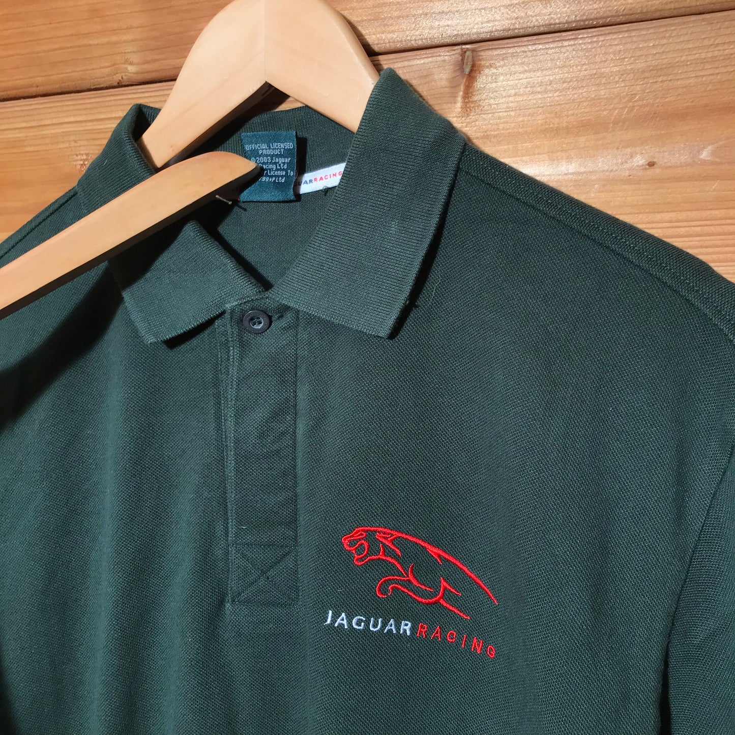 2003 Jaguar Racing F1 Team polo t shirt