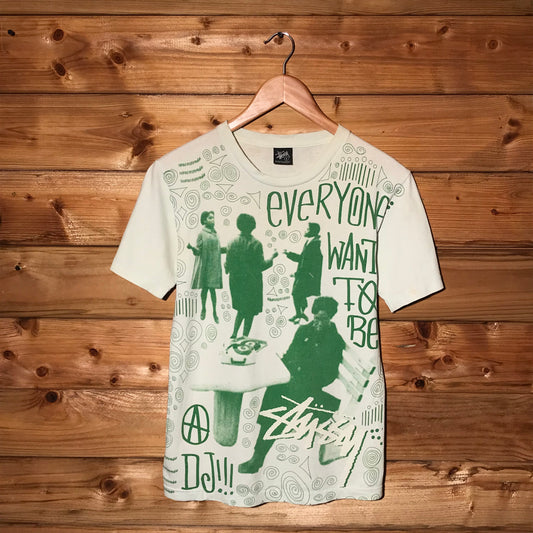 Stüssy Everyone Wants To Be A DJ Spellout t shirt