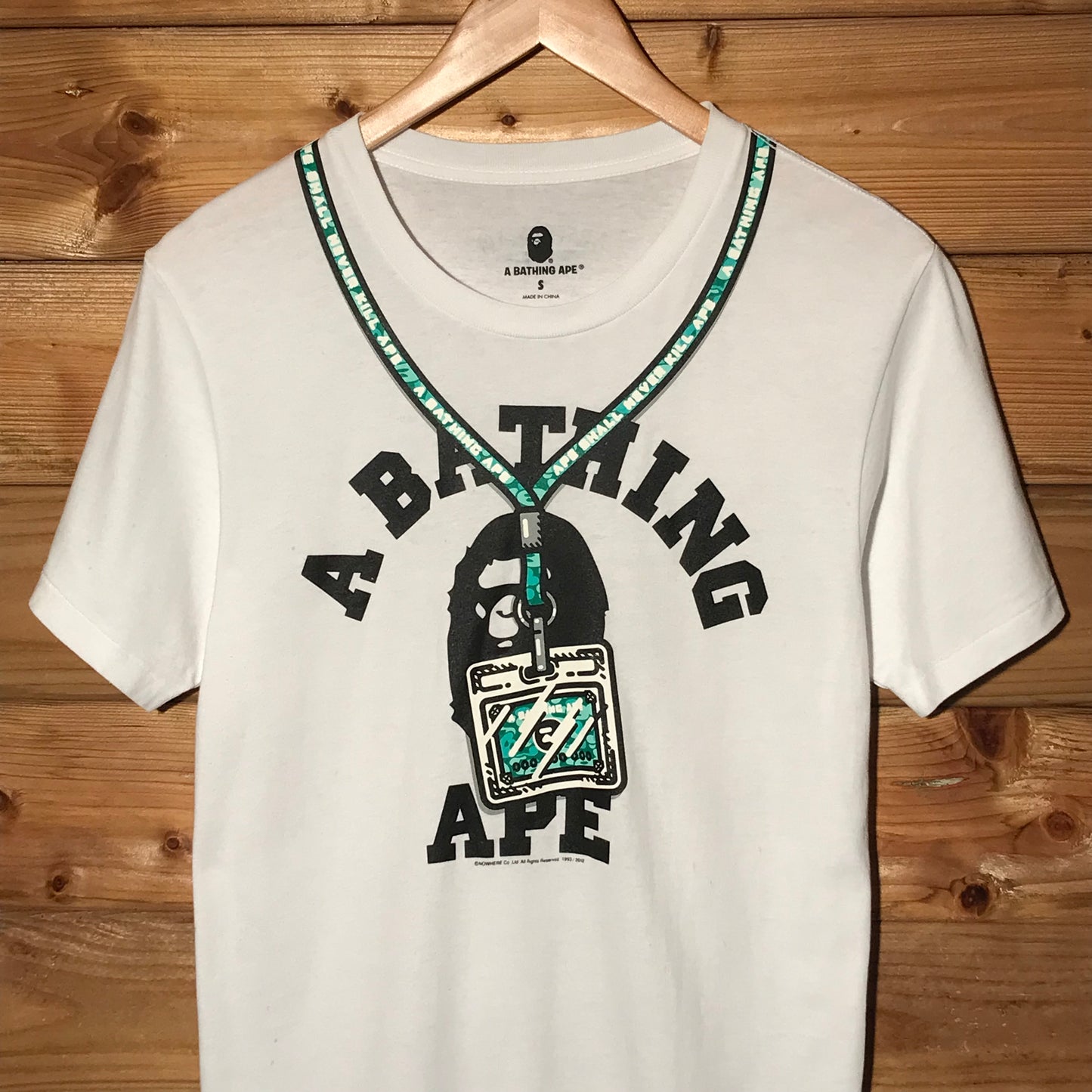 2012 Bape, A Bathing Ape Member Card Lanyard t shirt