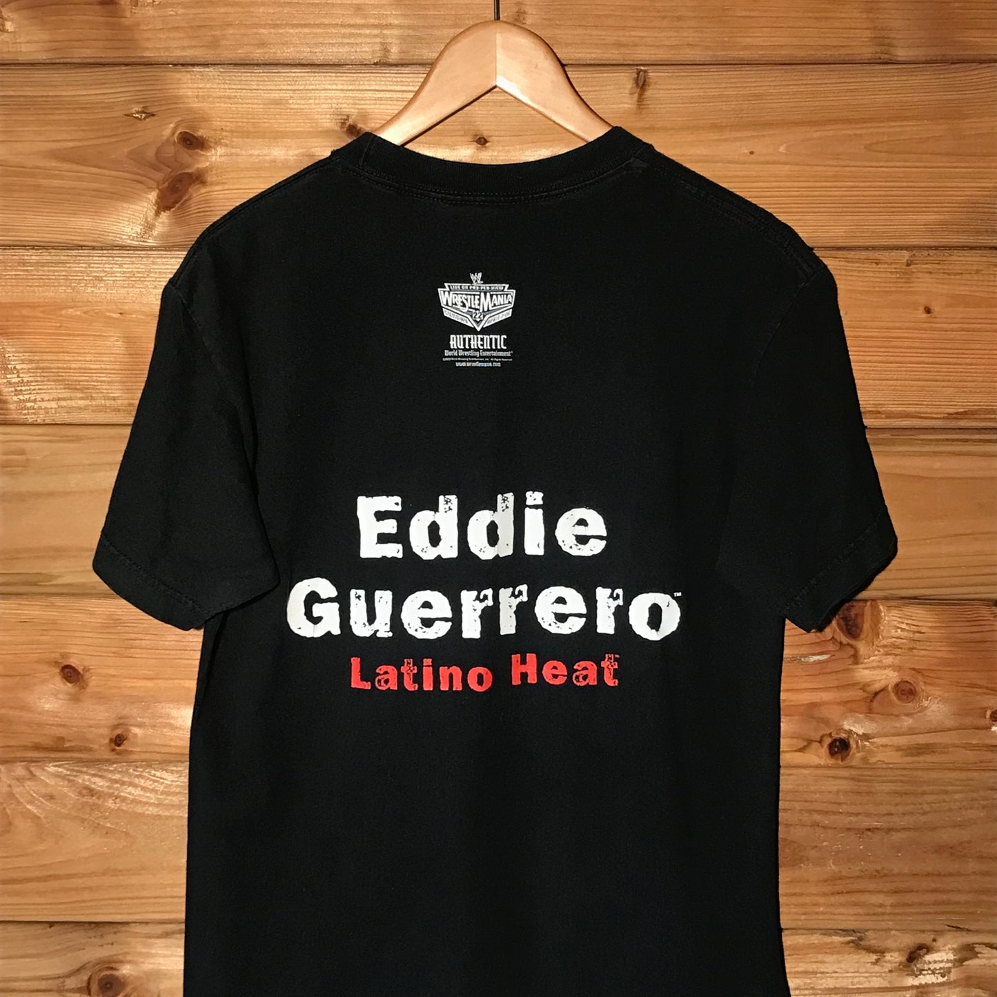 2005 WWE Eddie Guerrero WrestleMania 22 t shirt