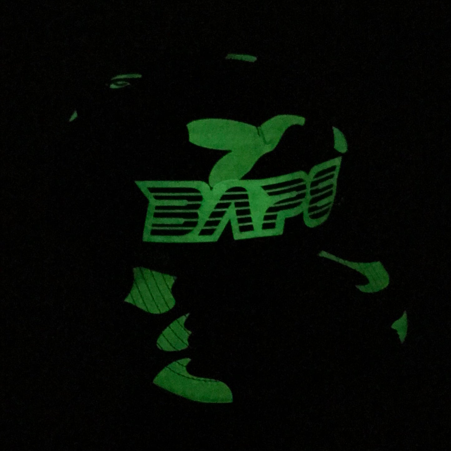 Bape, A Bathing Ape Glow In The Dark City Camo cap