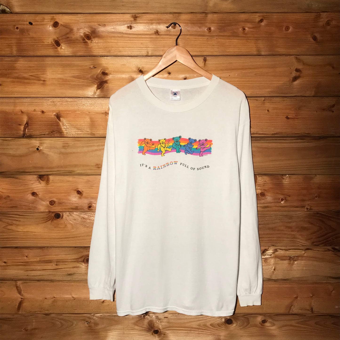 1989 Grateful Dead Rainbow Full Of Sound long sleeve t shirt