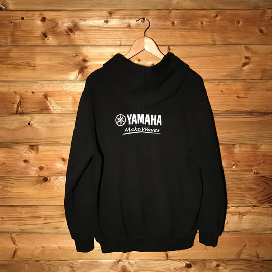 Yamaha Make Waves zip up hoodie