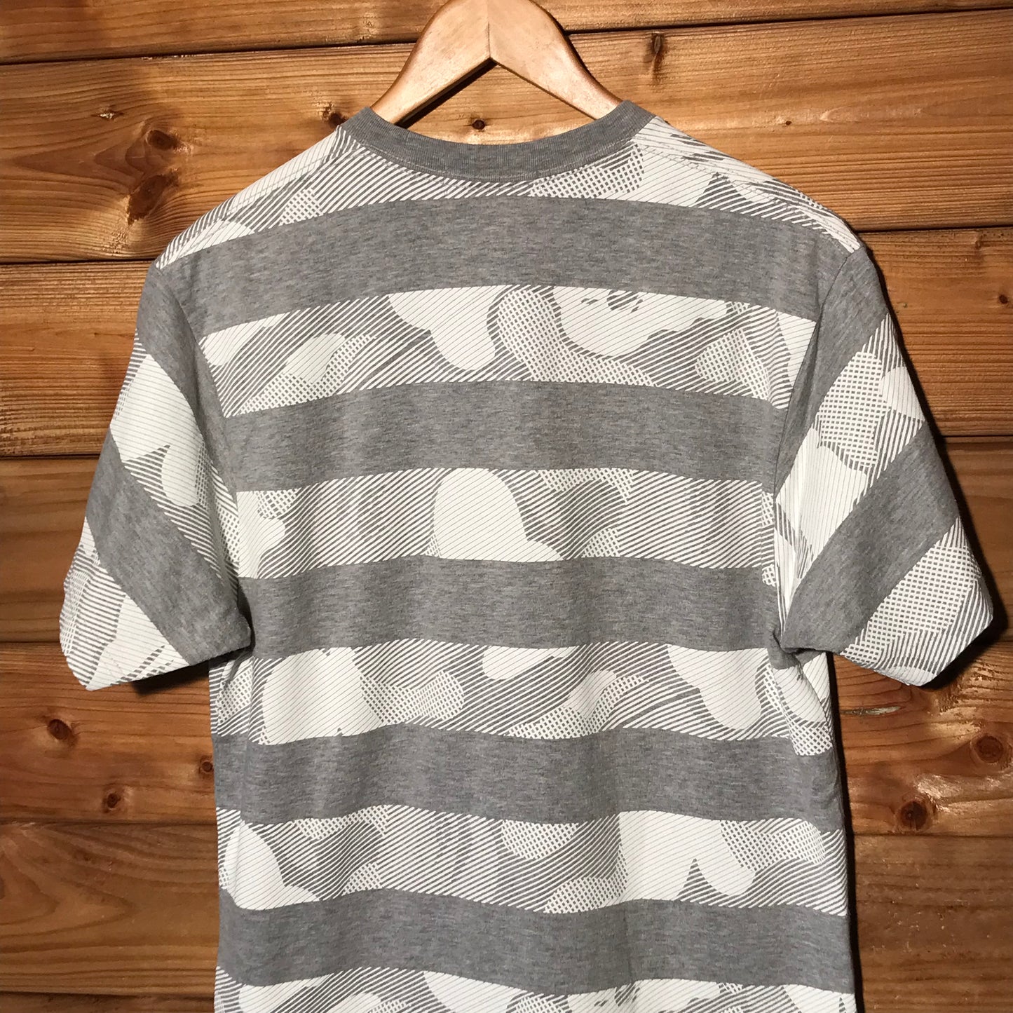 Bape, A Bathing Ape Striped Line Camo t shirt