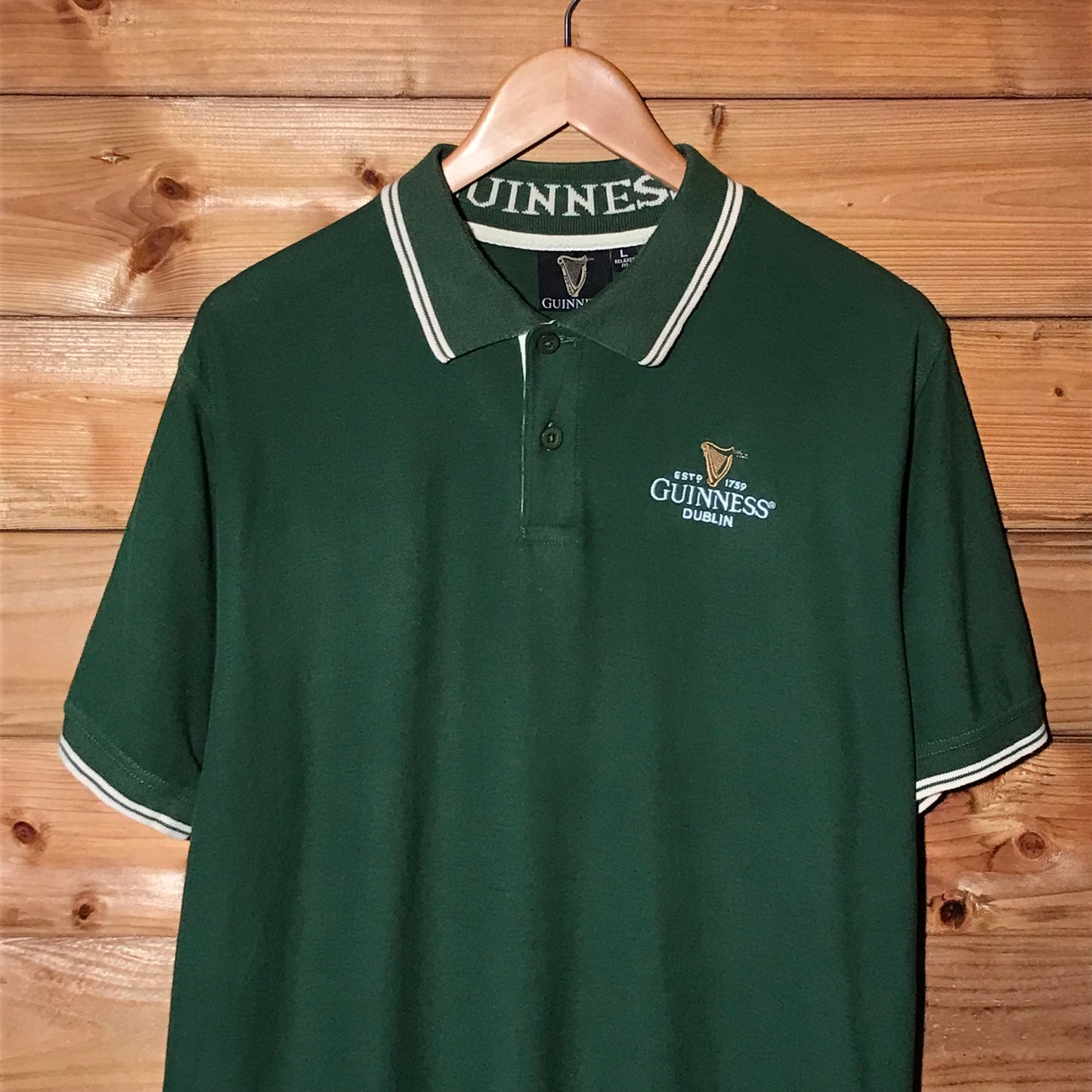 Guinness Dublin polo t shirt