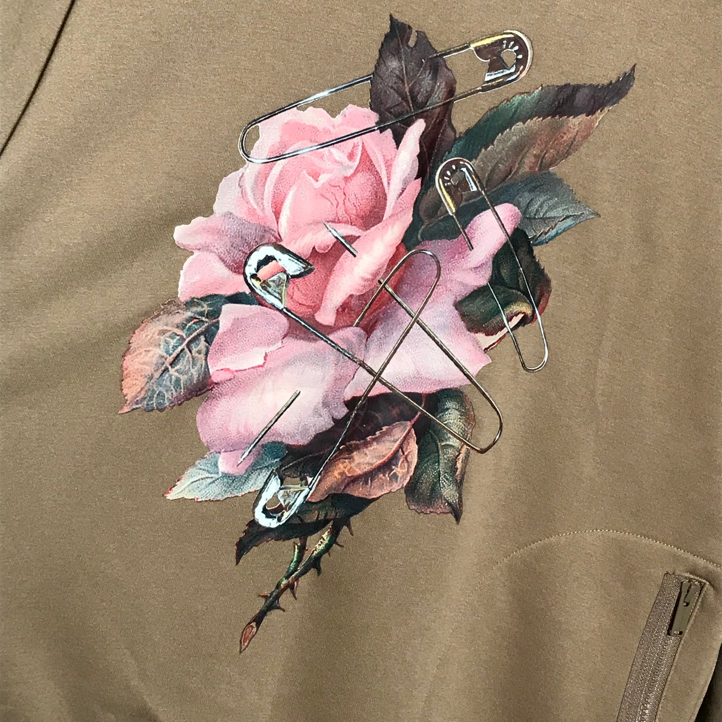 Undercover x GU Pinned Flower sweatshirt