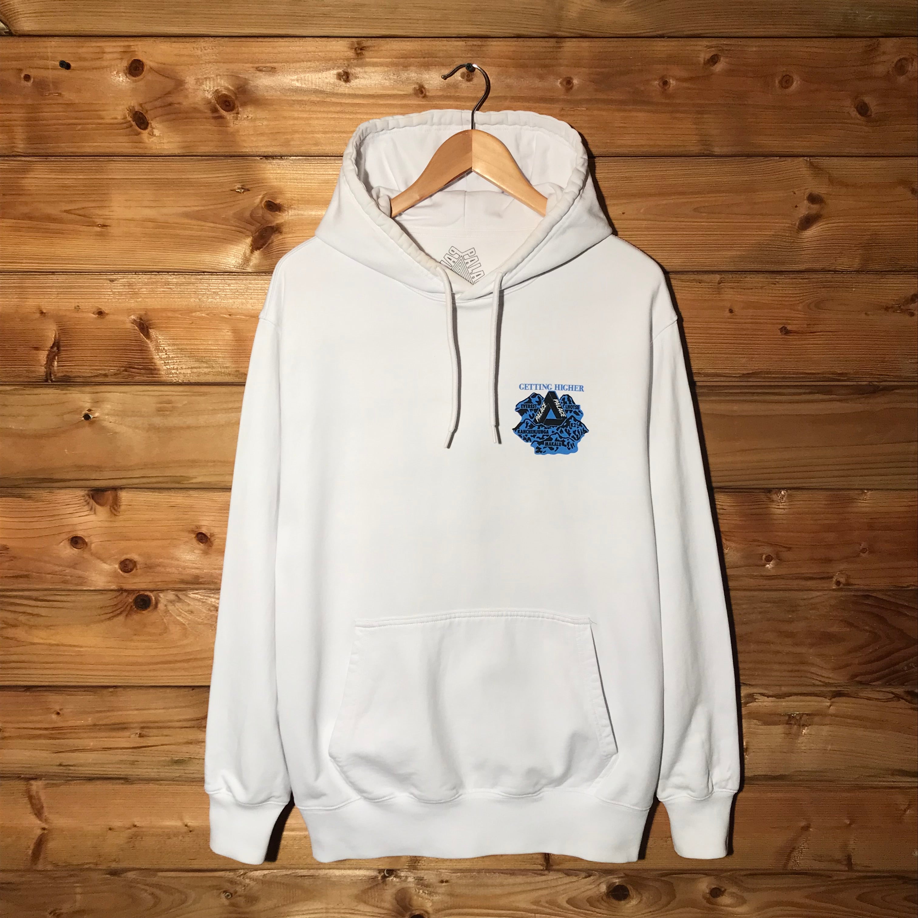 Palace getting higher hoodie sale