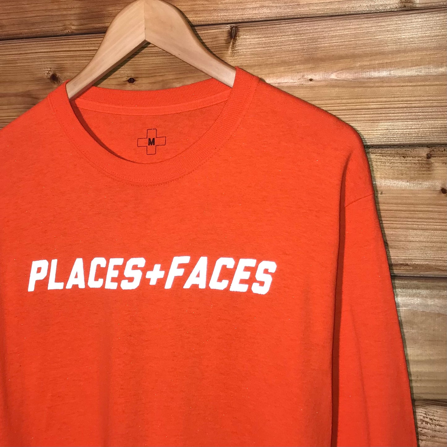 Places + Faces 3M Centre Spellout long sleeve t shirt