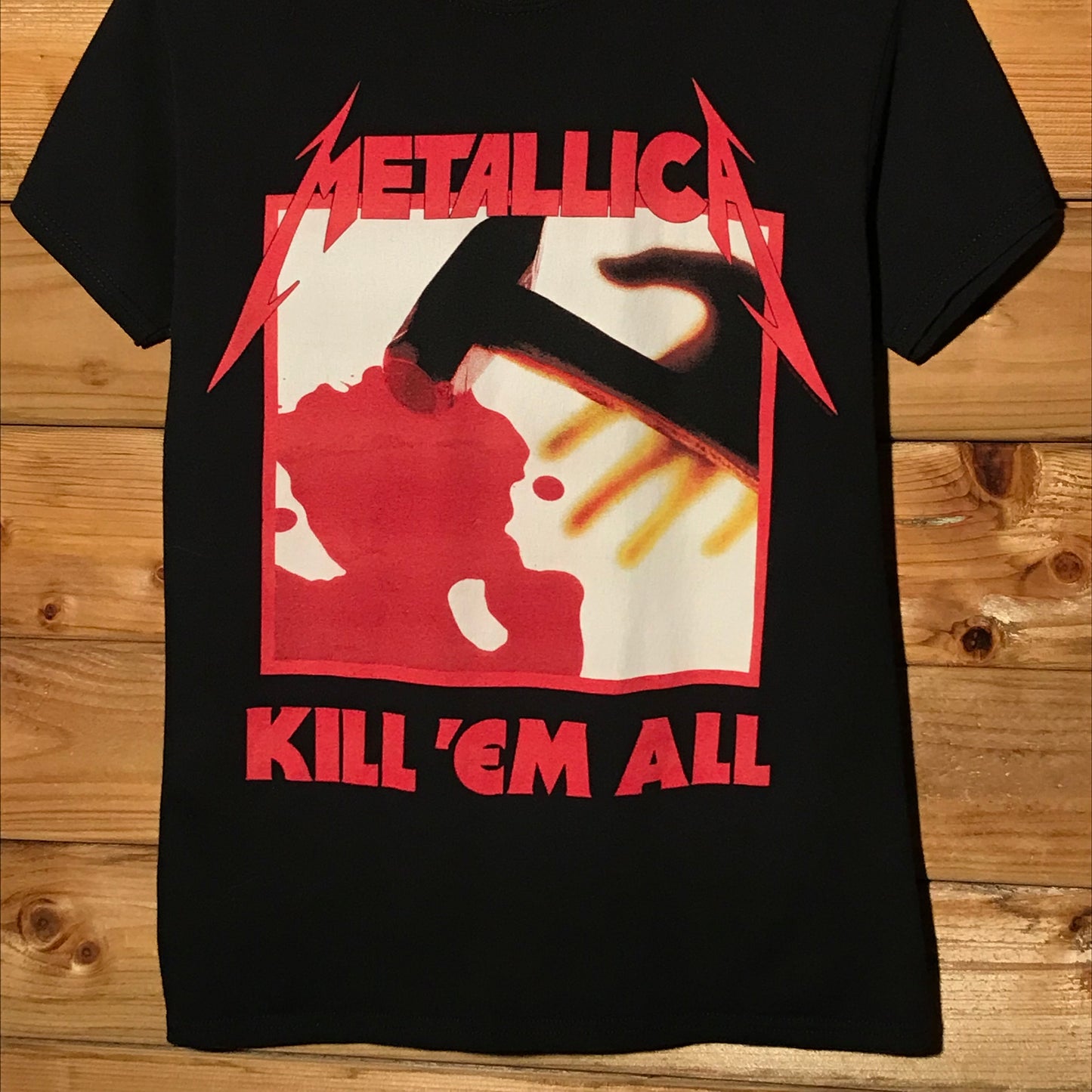 2017 Metallica Kill 'Em All Album t shirt