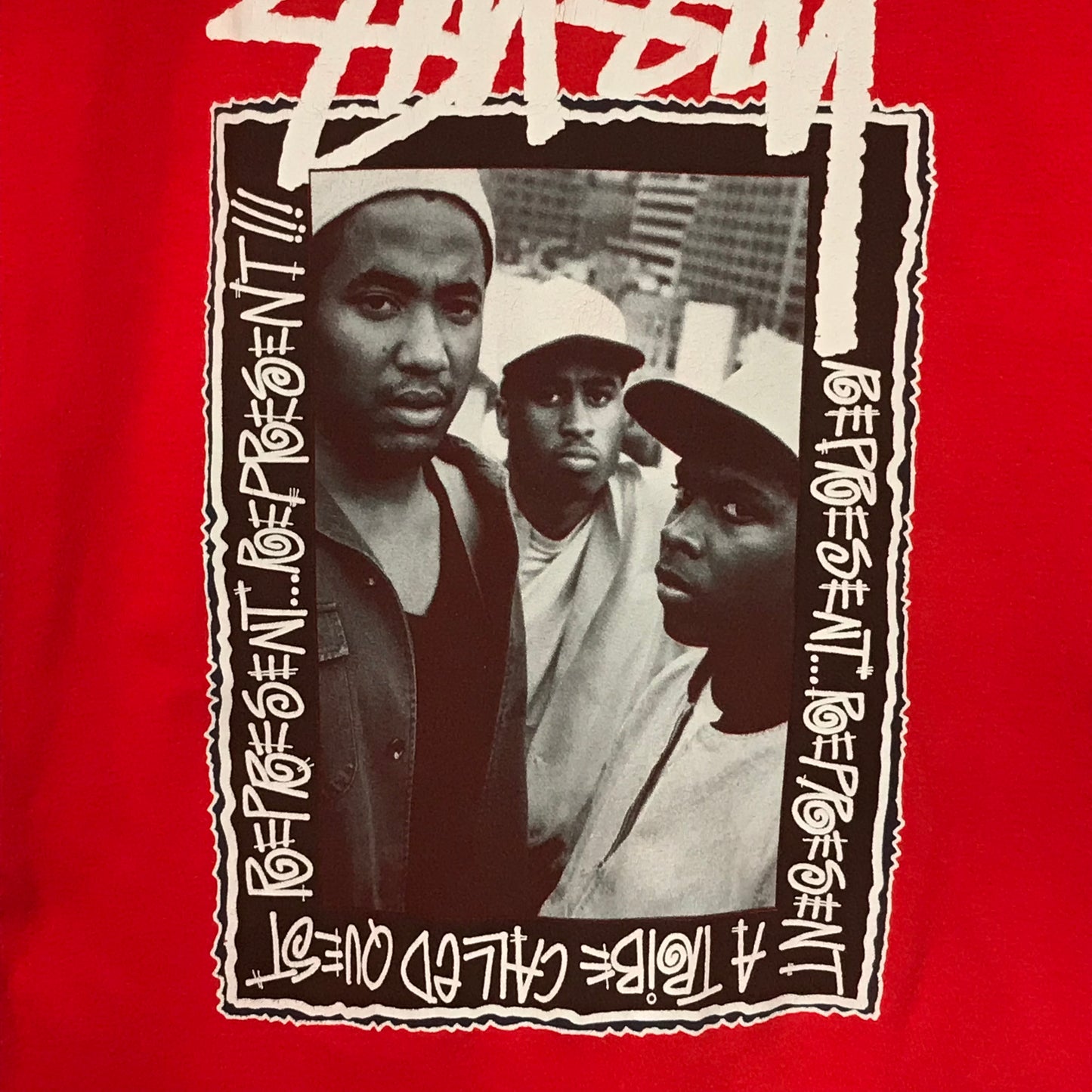 2015 Stüssy A Tribe Called Quest 35th Anniversary Photo t shirt