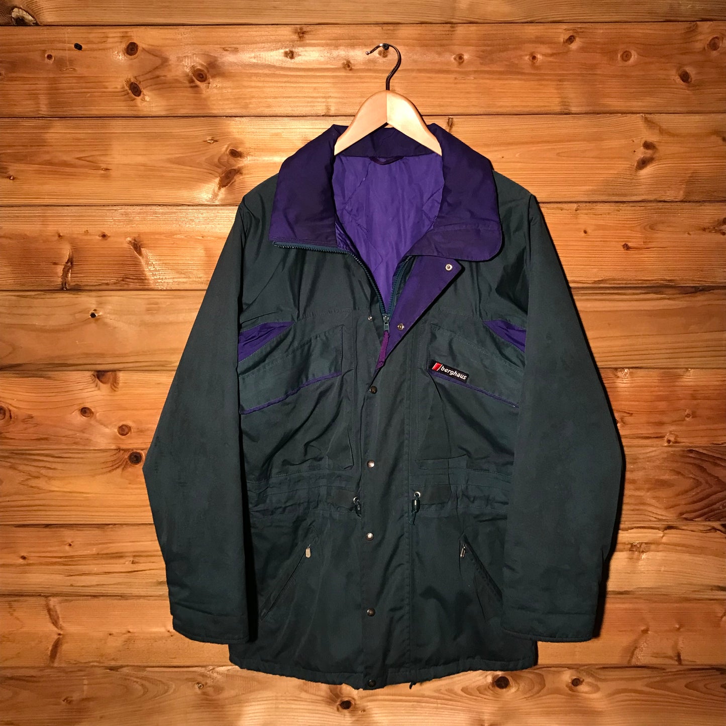 90s Berghaus Serac XP zip up parka jacket