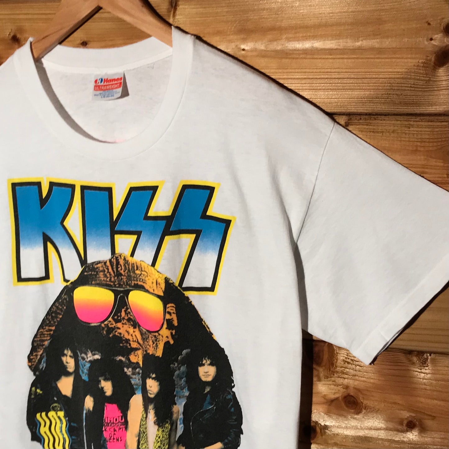 1990 Kiss Hot in The Shade World Tour t shirt