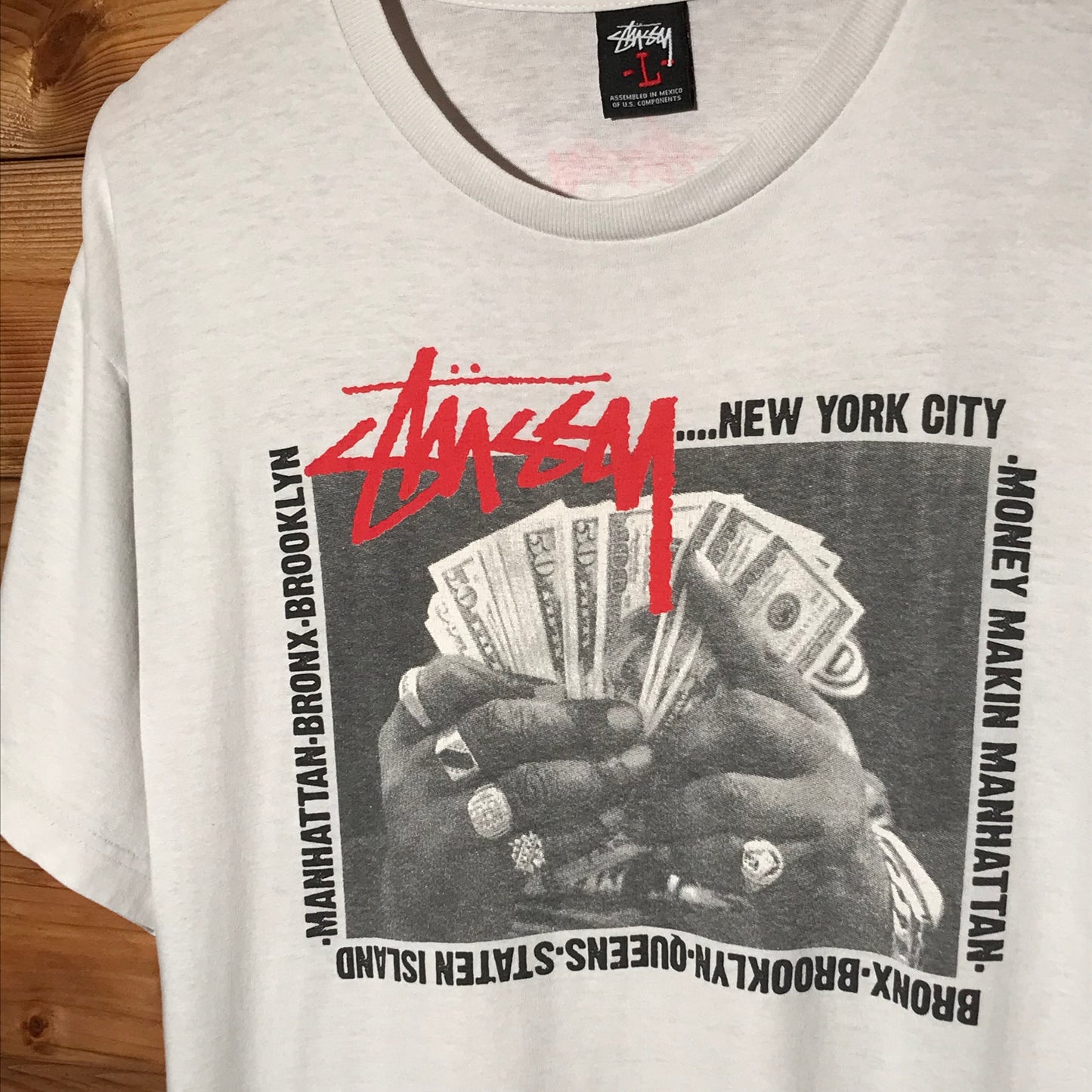 2009 Stüssy New York Store Opening Money Makin Crew t shirt