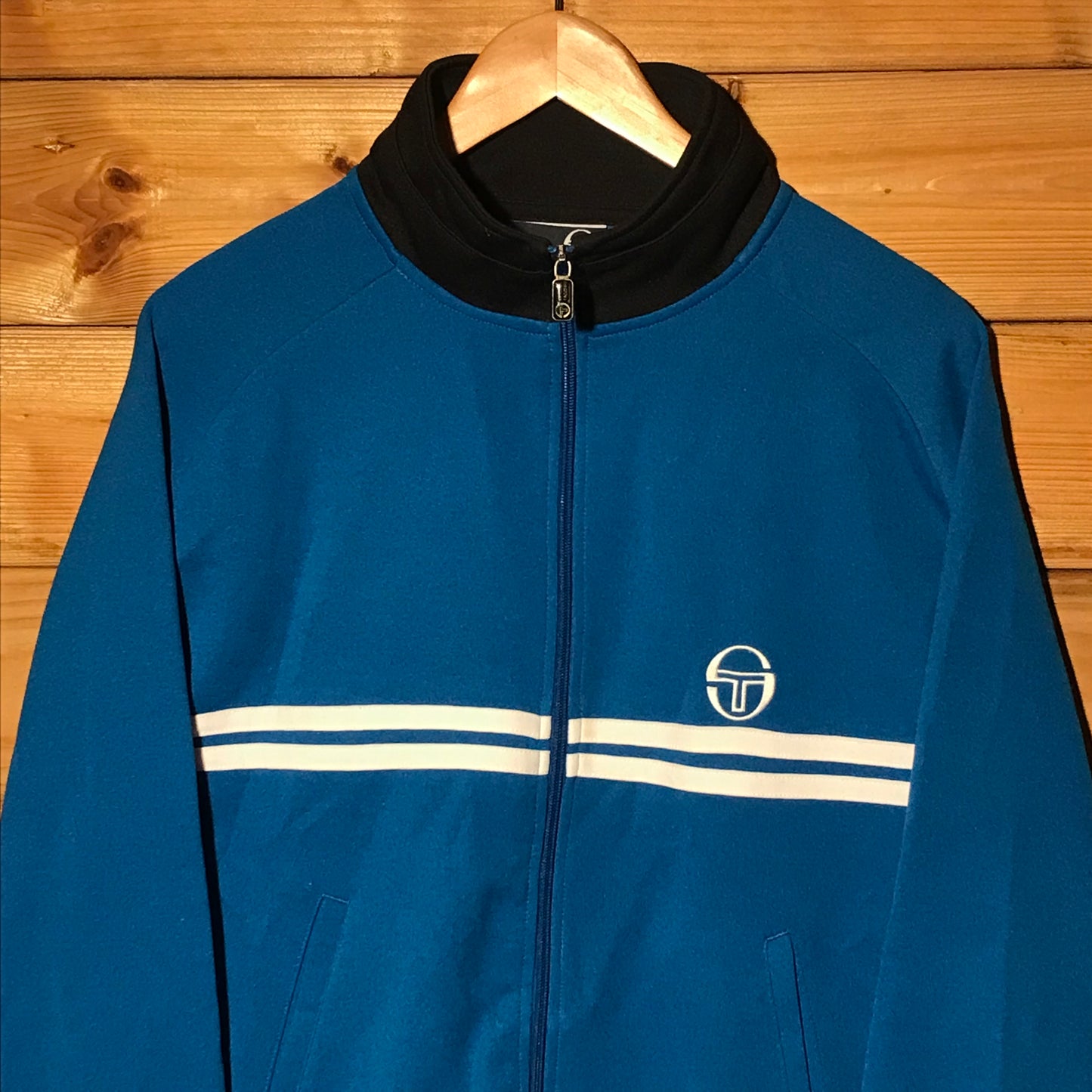 Sergio Tacchini Wraparound Striped track jacket