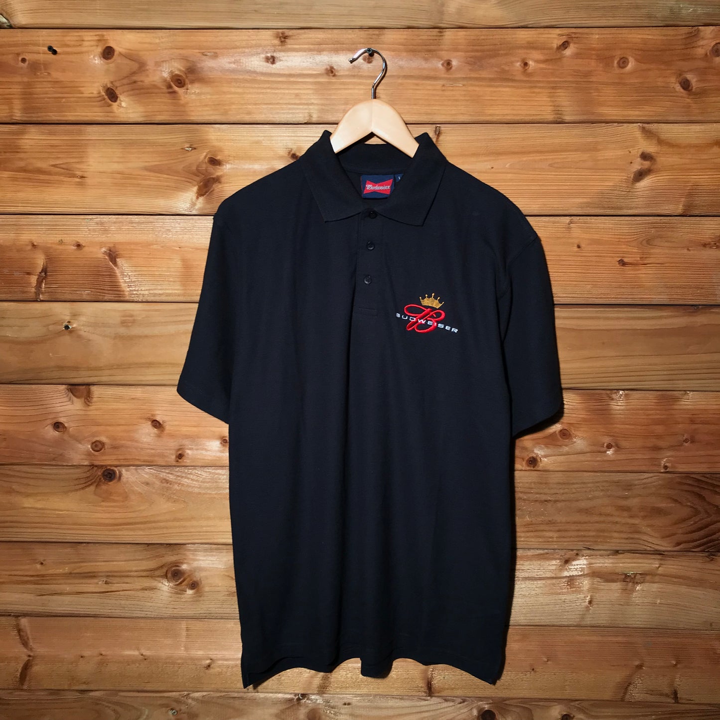 Budweiser Crown Promo polo t shirt