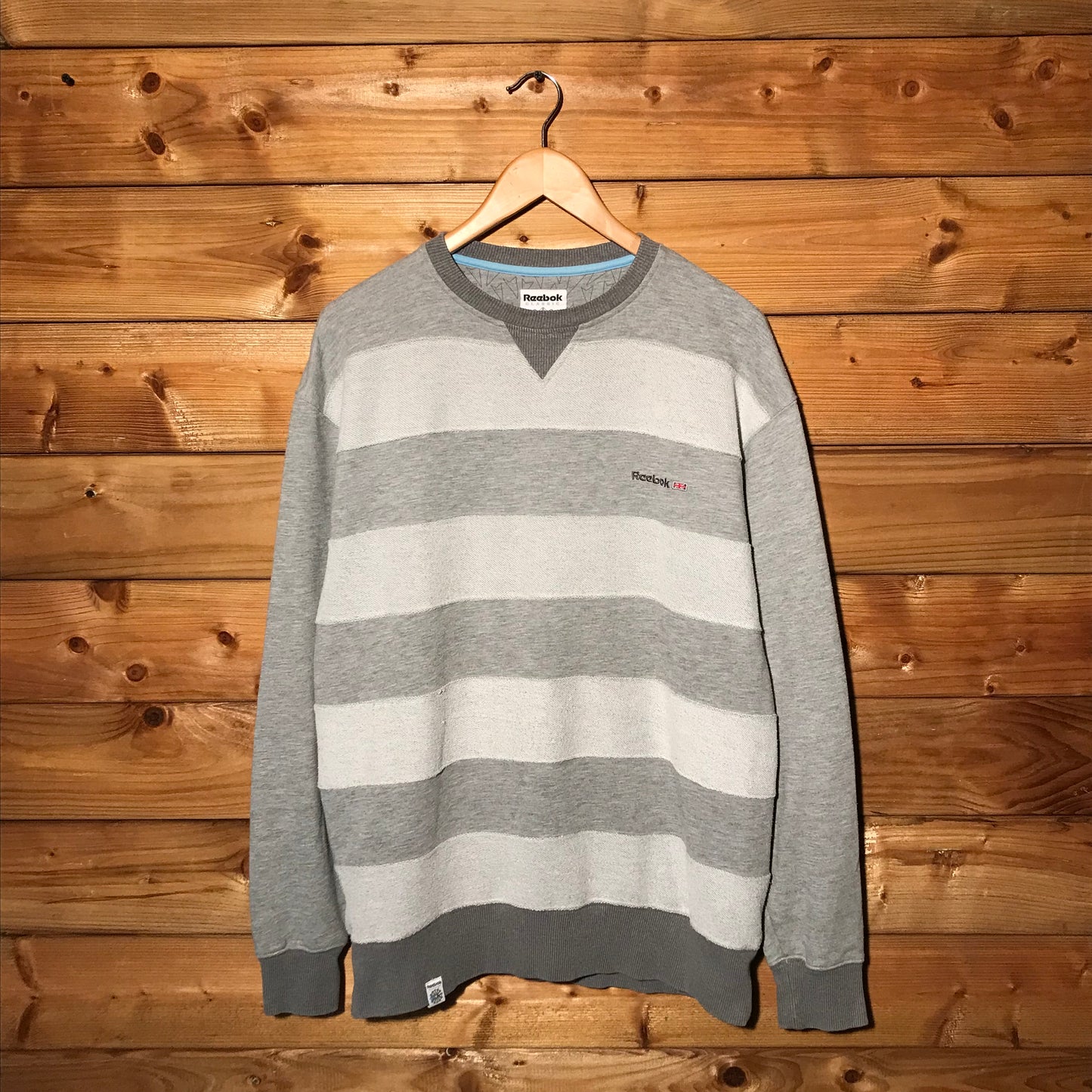 Reebok Block Striped sweatshirt