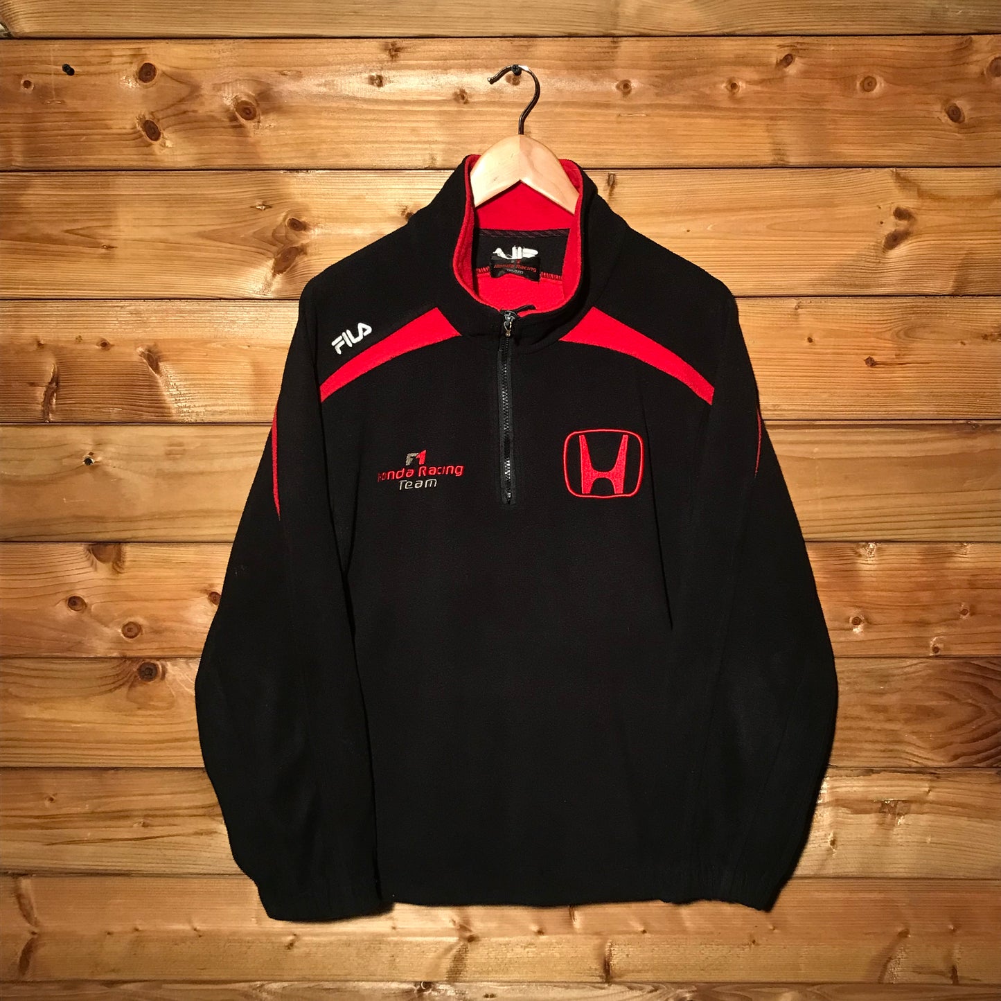 90s Fila F1 Honda Racing Team fleece jacket