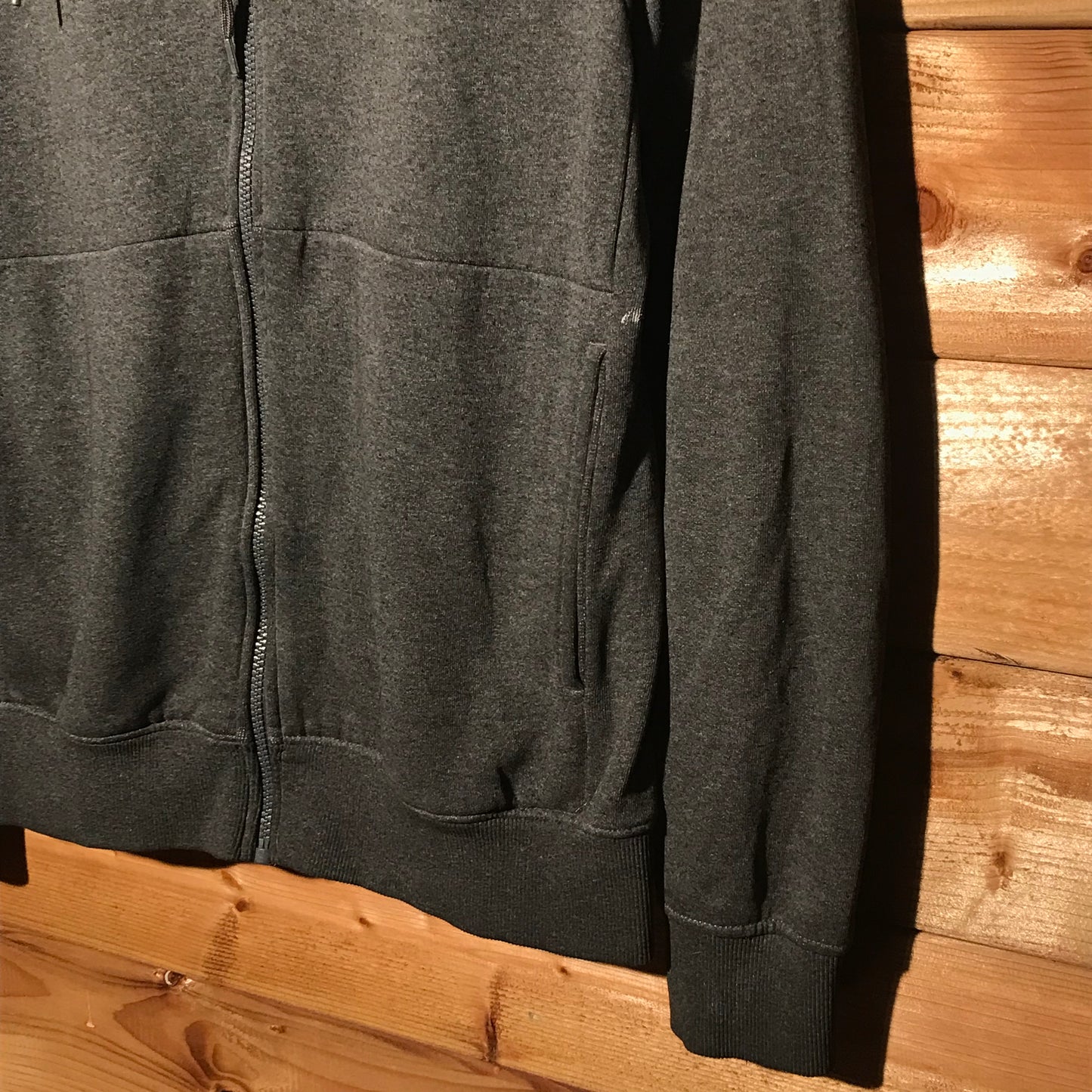 The North Face tonal zip up hoodie