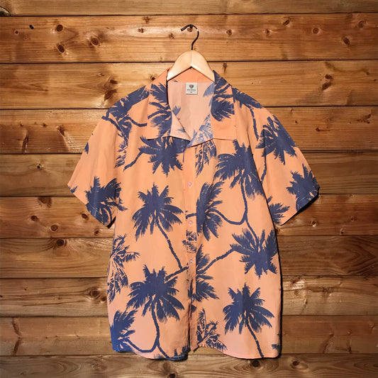 Tailor Pal Love Palm Trees rayon shirt