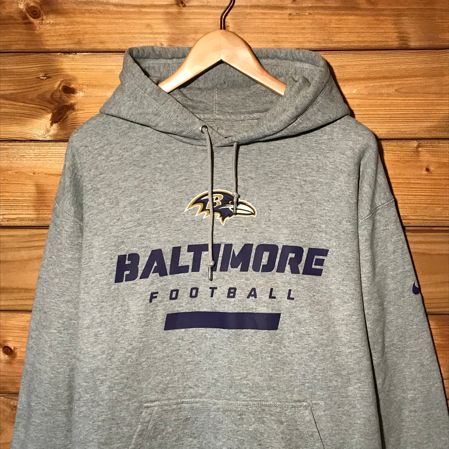 Nike NFL Baltimore Ravens Football Spellout hoodie