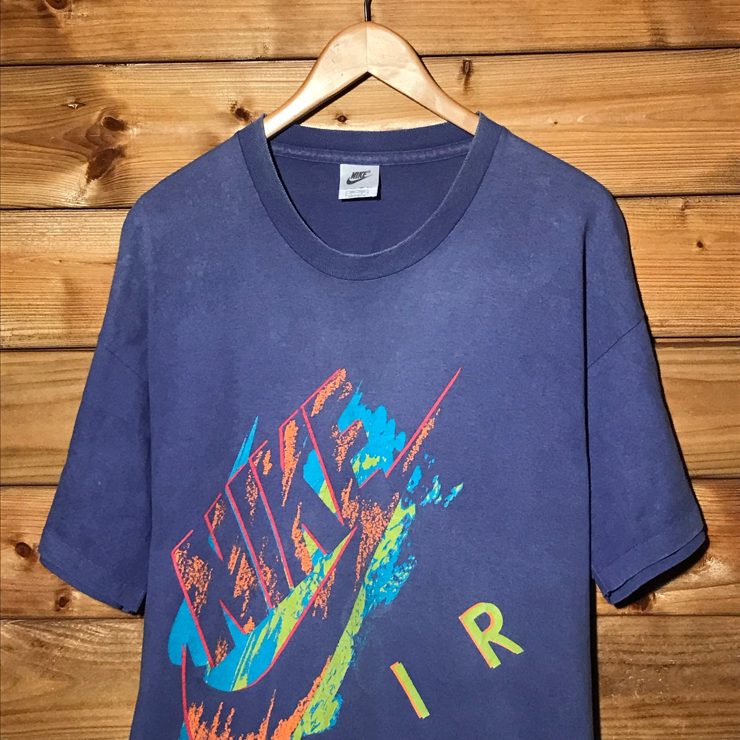 90s Nike Air Swoosh and Spellout t shirt