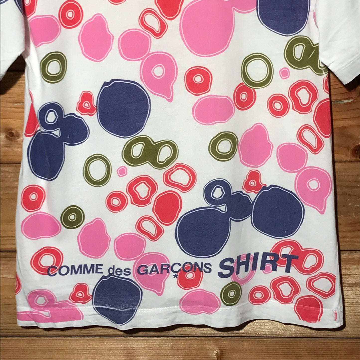 Comme Des Garçons Shirt Circles t shirt