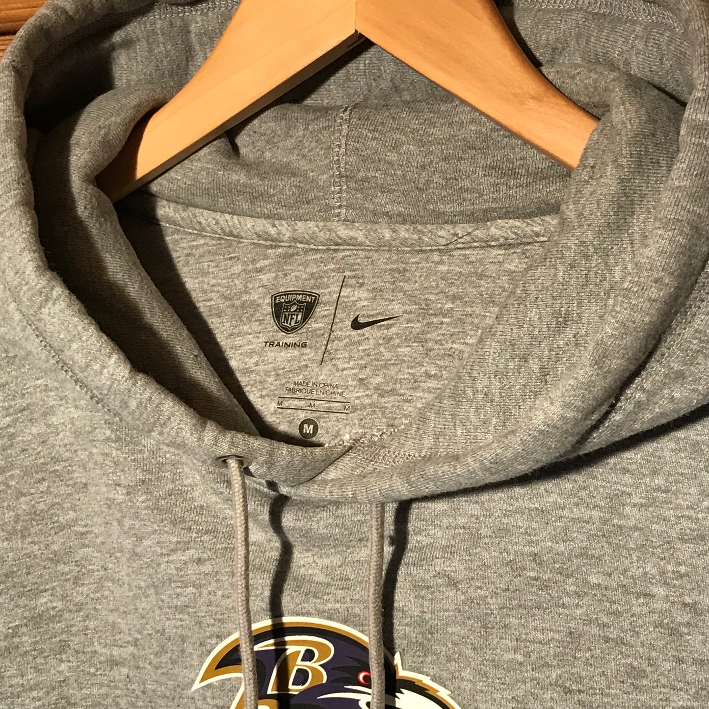 Nike NFL Baltimore Ravens Football Spellout hoodie