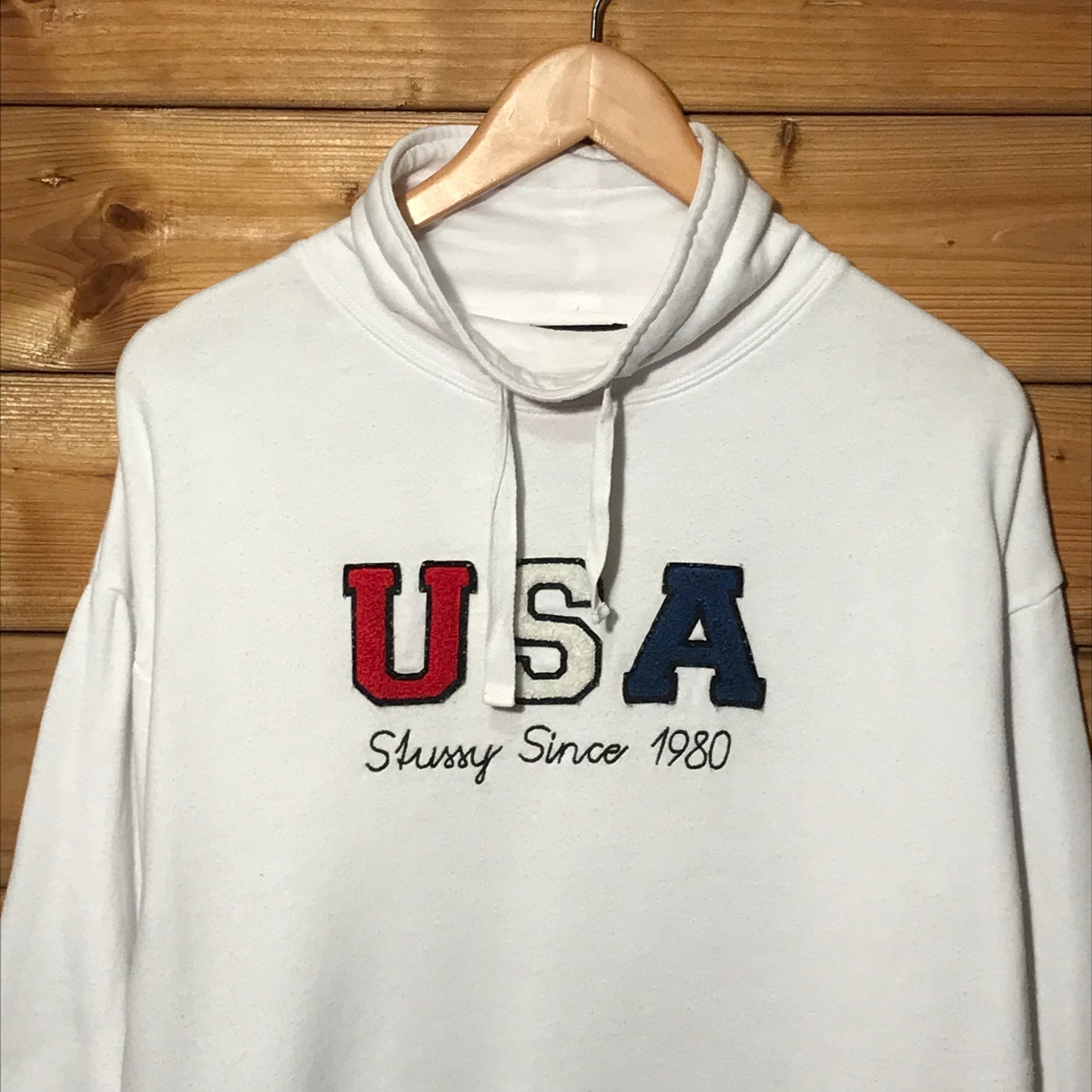 Stüssy USA collared sweatshirt