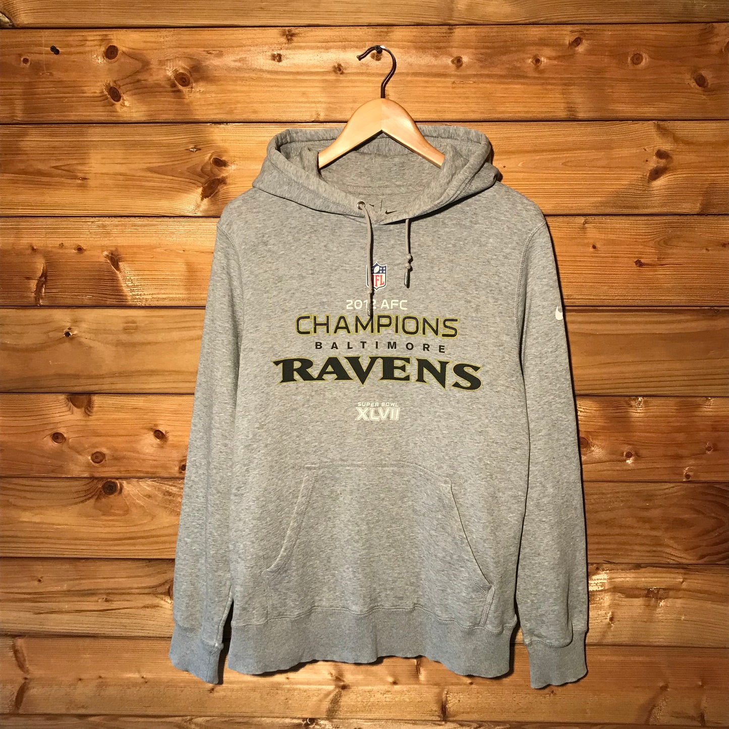 2012 Nike NFL Baltimore Ravens Super Bowl Champs hoodie