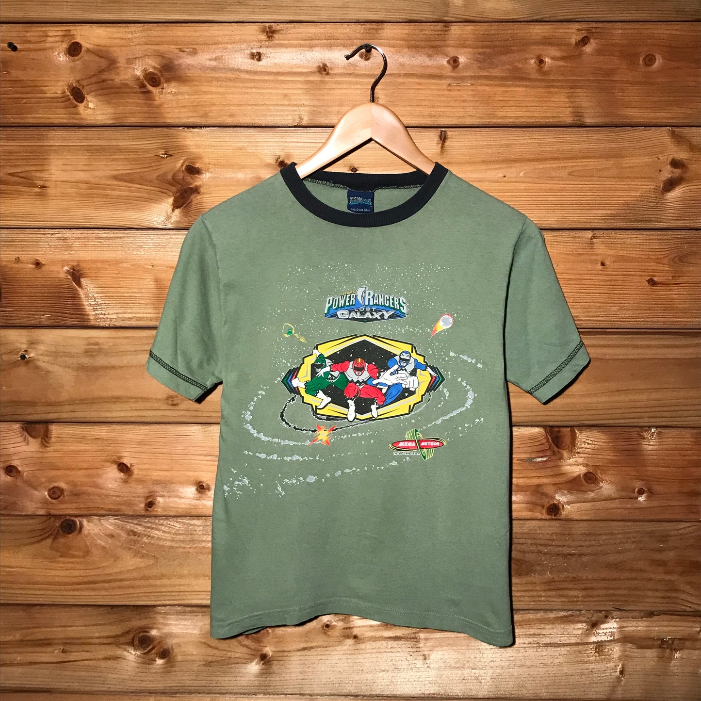 1999 Power Rangers Lost Galaxy t shirt