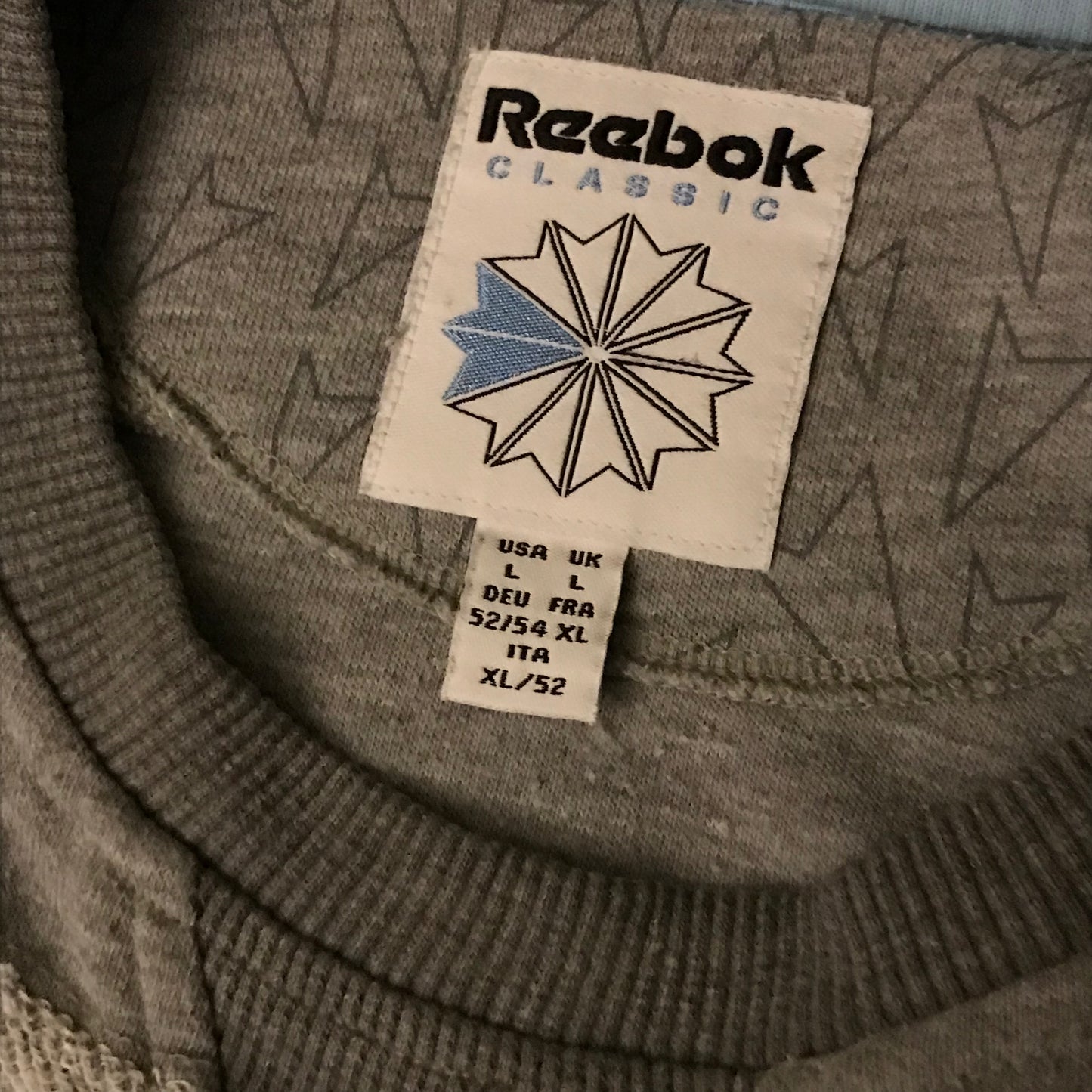 Reebok Block Striped sweatshirt