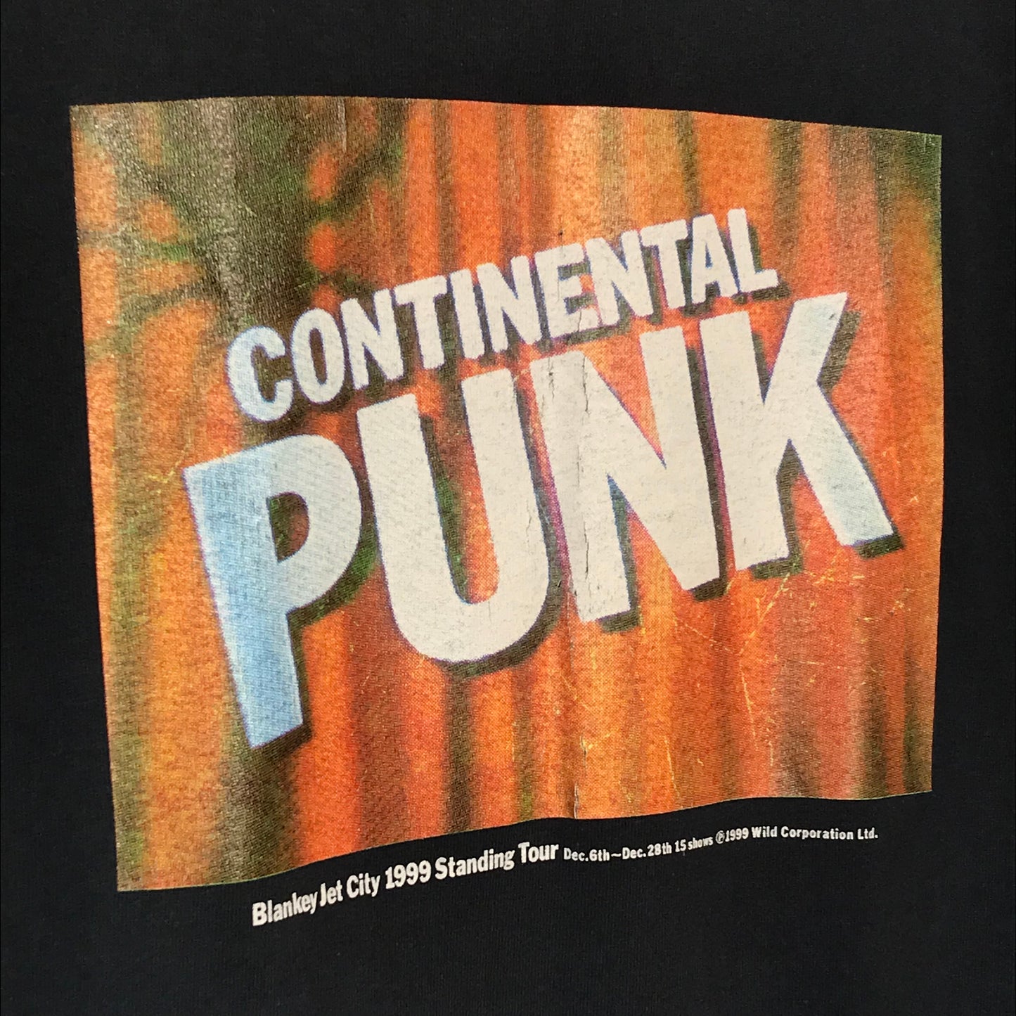 1999 Blankey Jet City Continental Punk t shirt