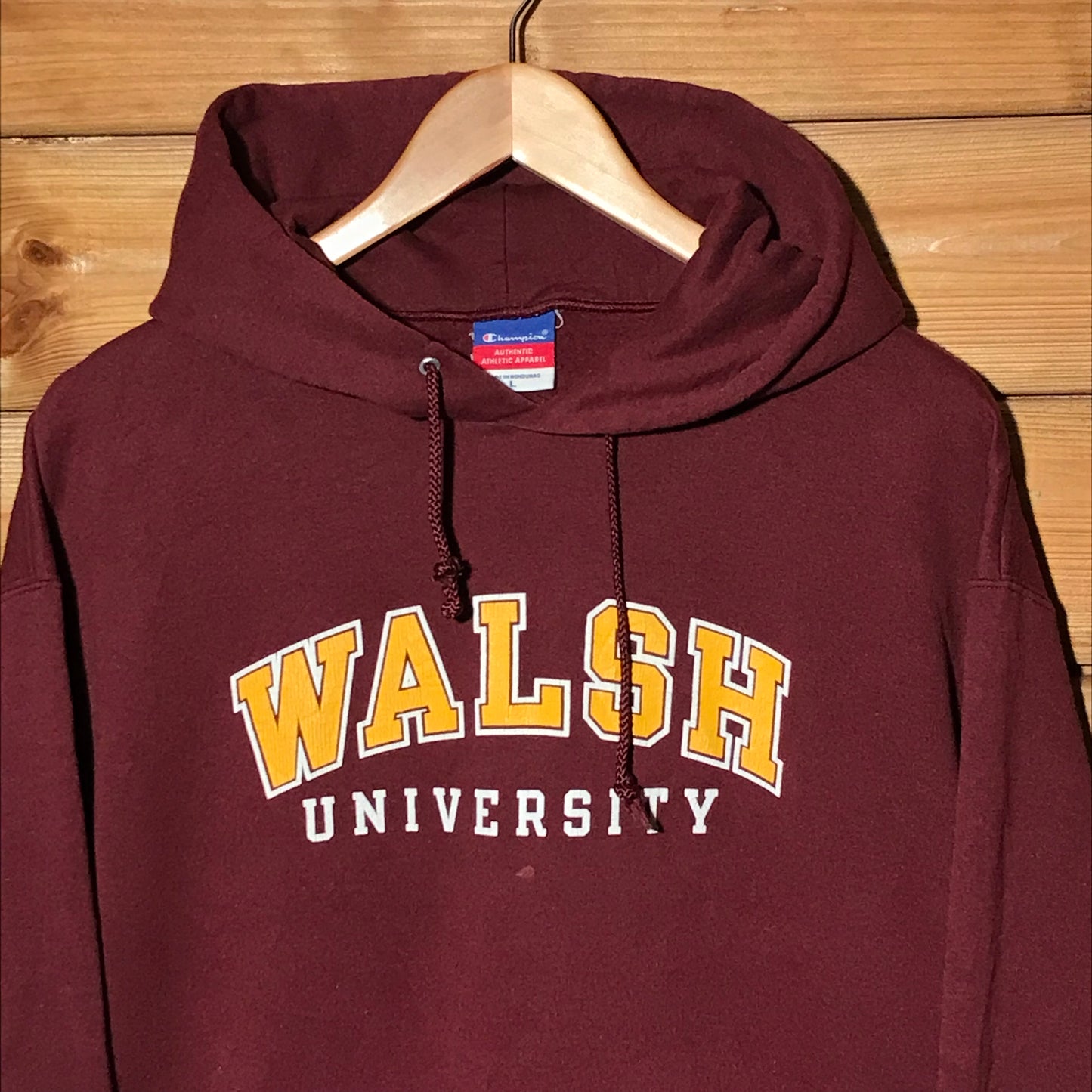 Champion Walsh University Arc Spellout hoodie