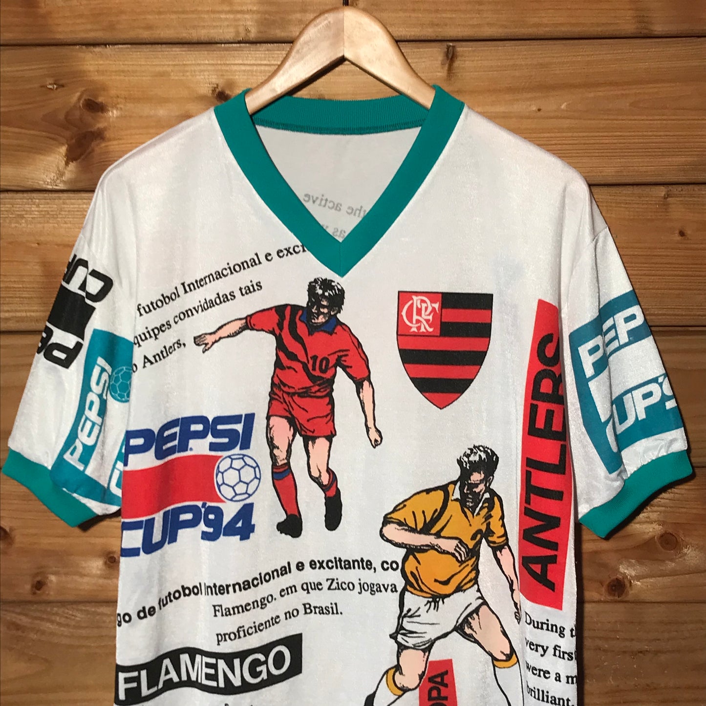 1994 Pepsi World Cup Flamengo t shirt