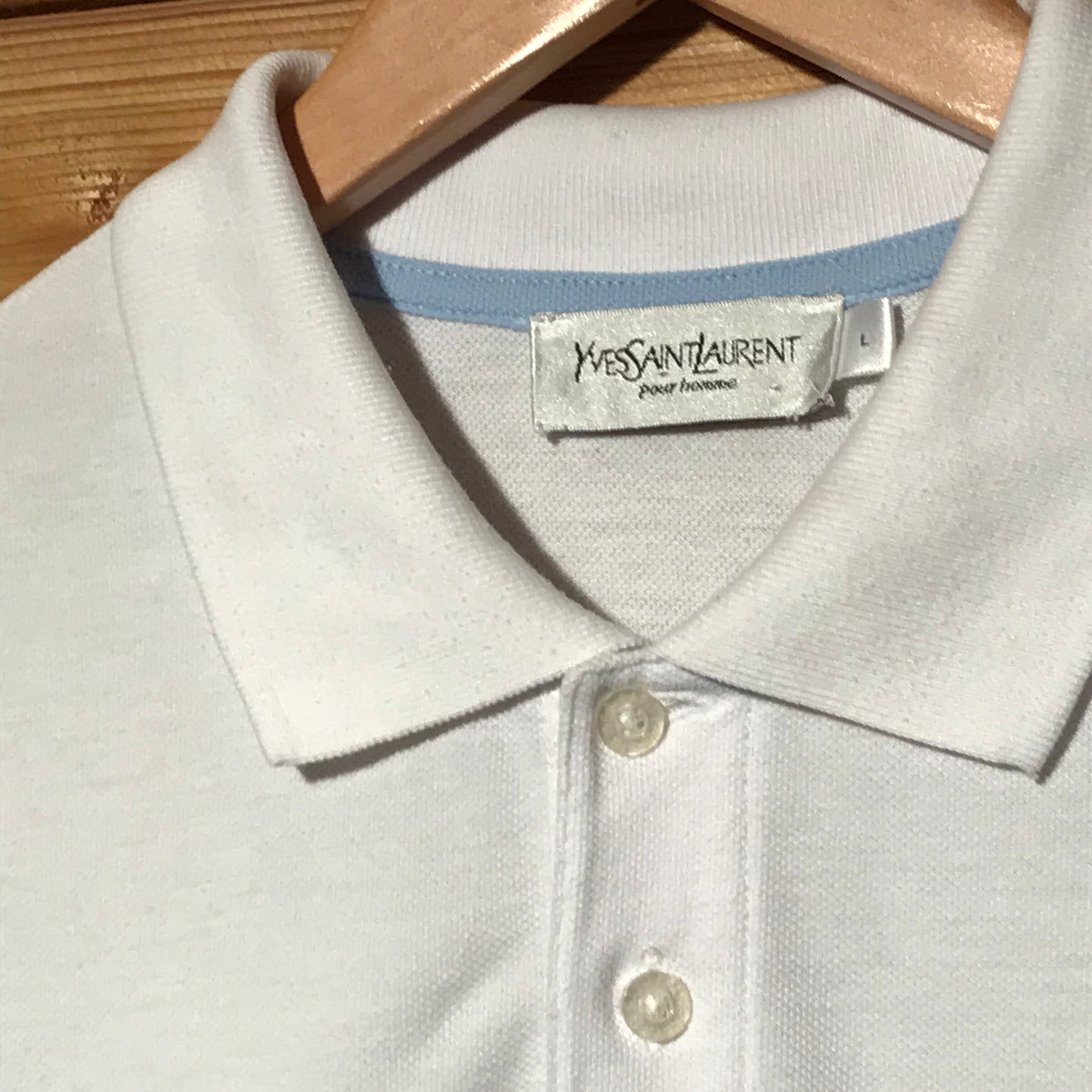 Yves Saint Laurent classic polo t shirt