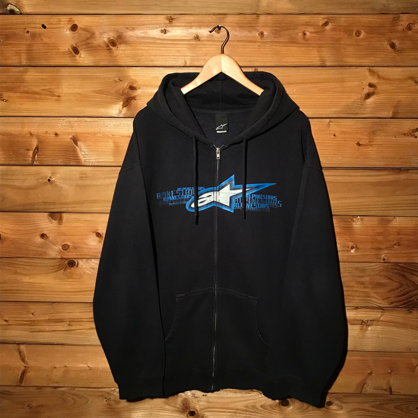 Alpine Stars Spellouts zip up hoodie