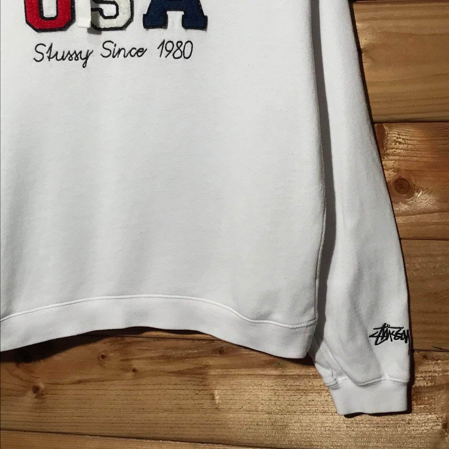 Stüssy USA collared sweatshirt