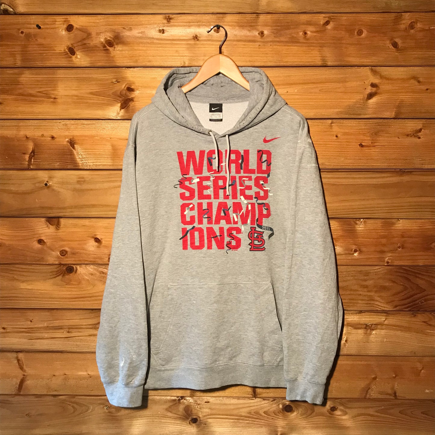 2011 Nike MLB World Series Champions hoodie