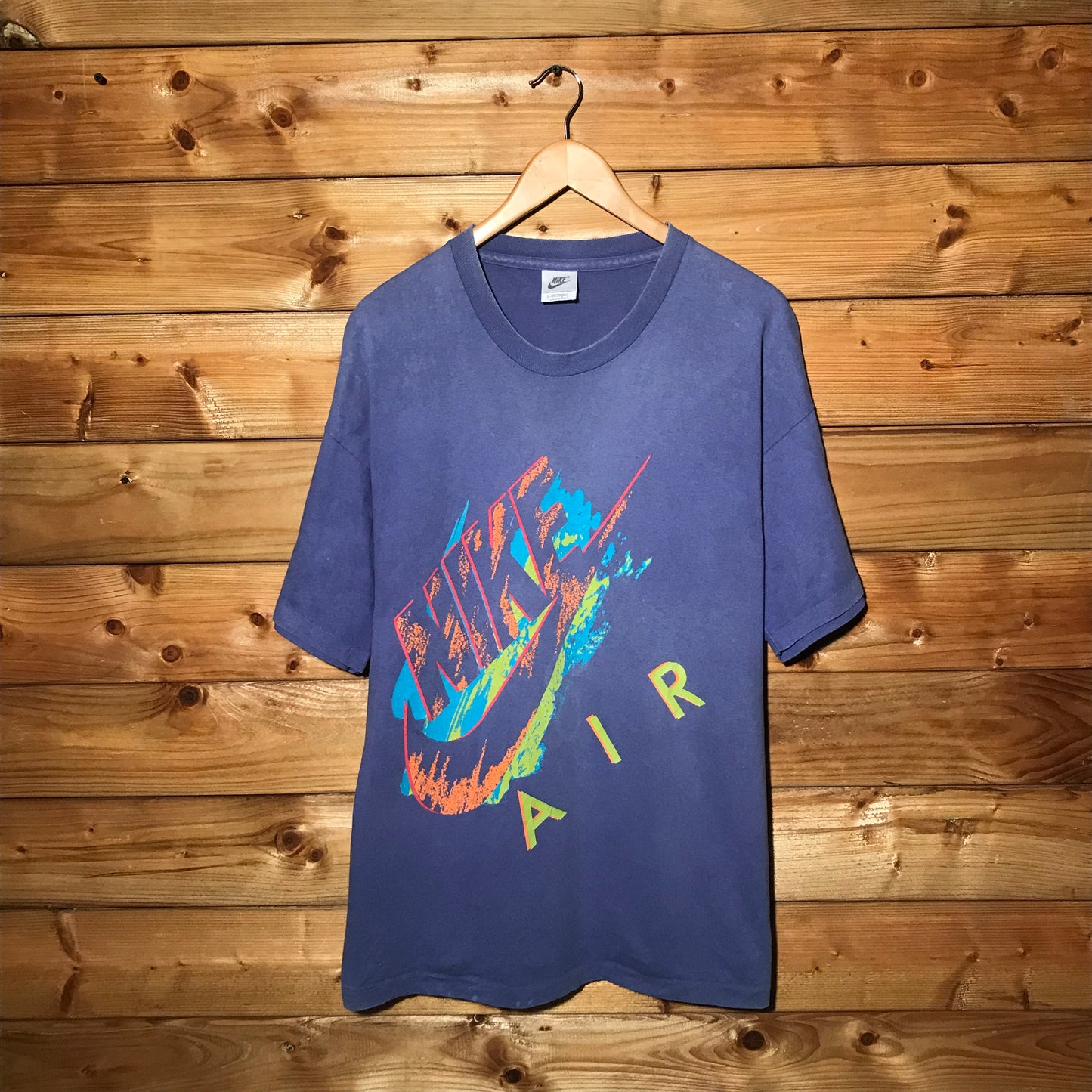 90s Nike Air Swoosh and Spellout t shirt