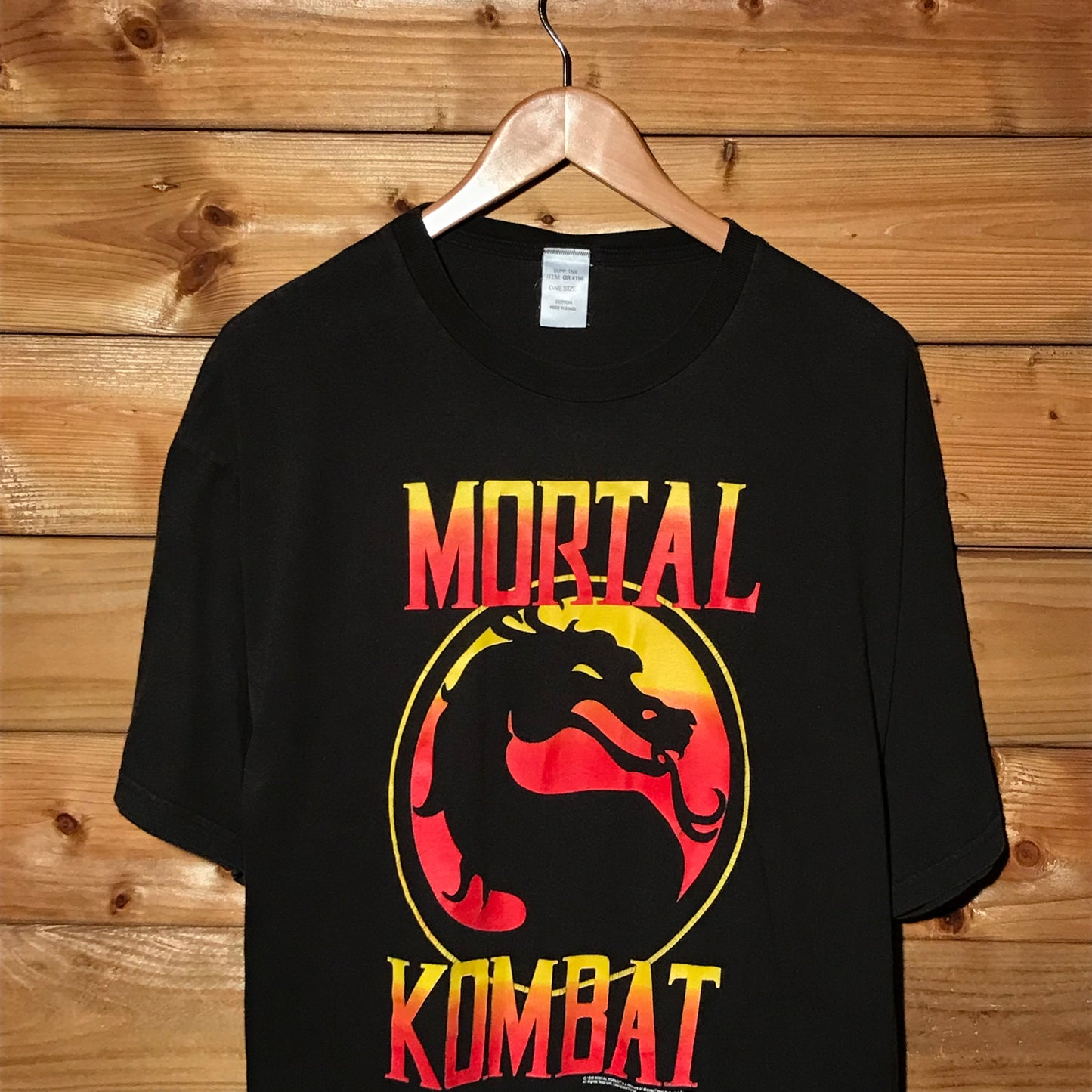 1992 Mortal Kombat Promo t shirt