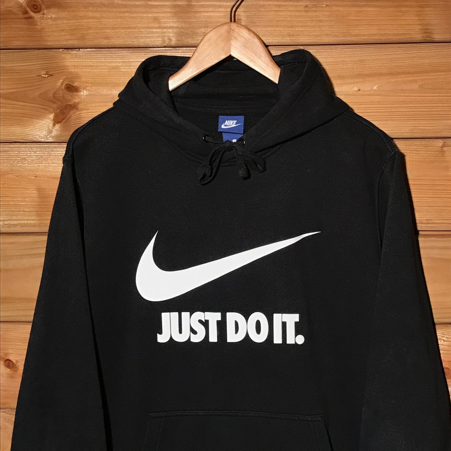 Nike Swoosh and Slogan hoodie