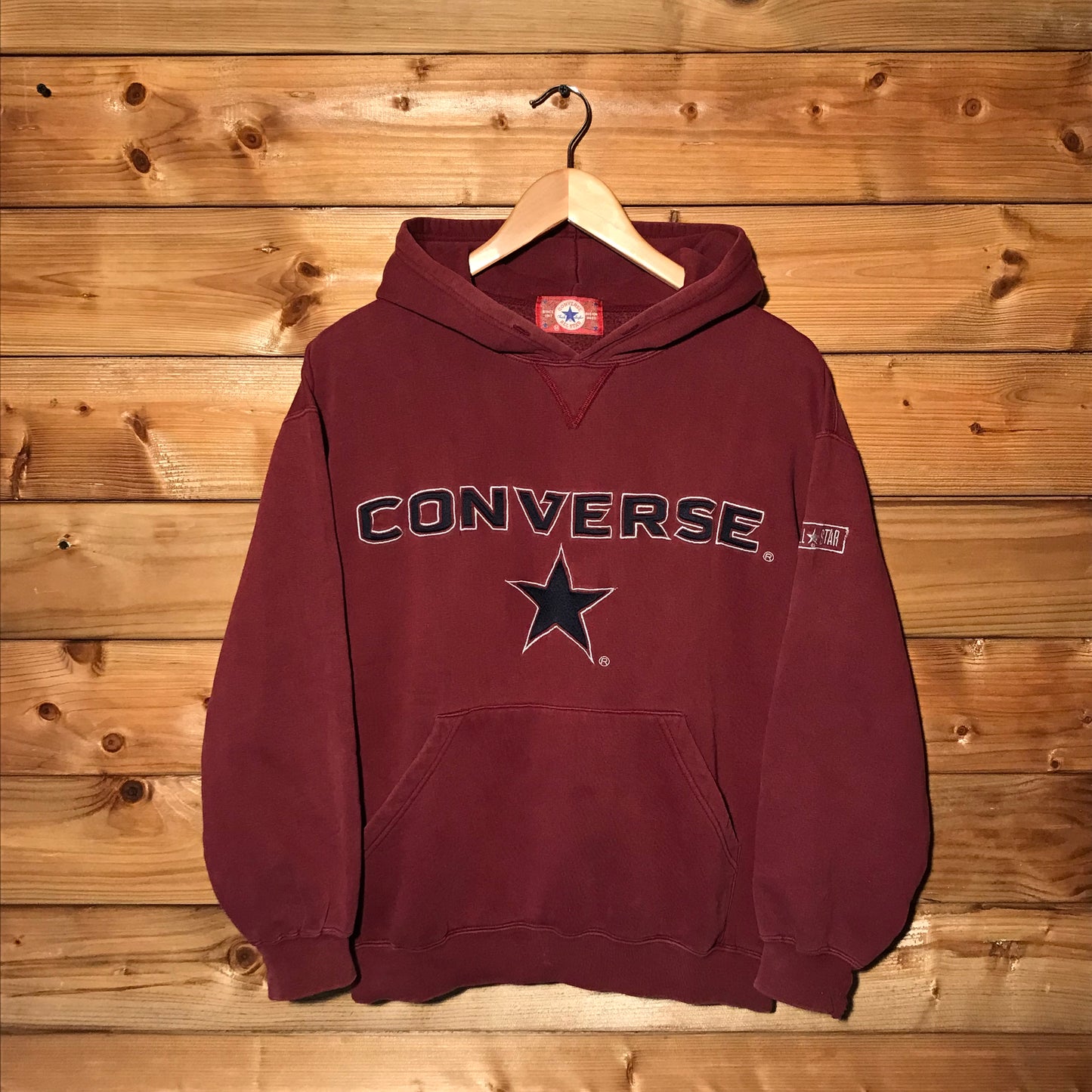 90s Converse All Star Spellout hoodie