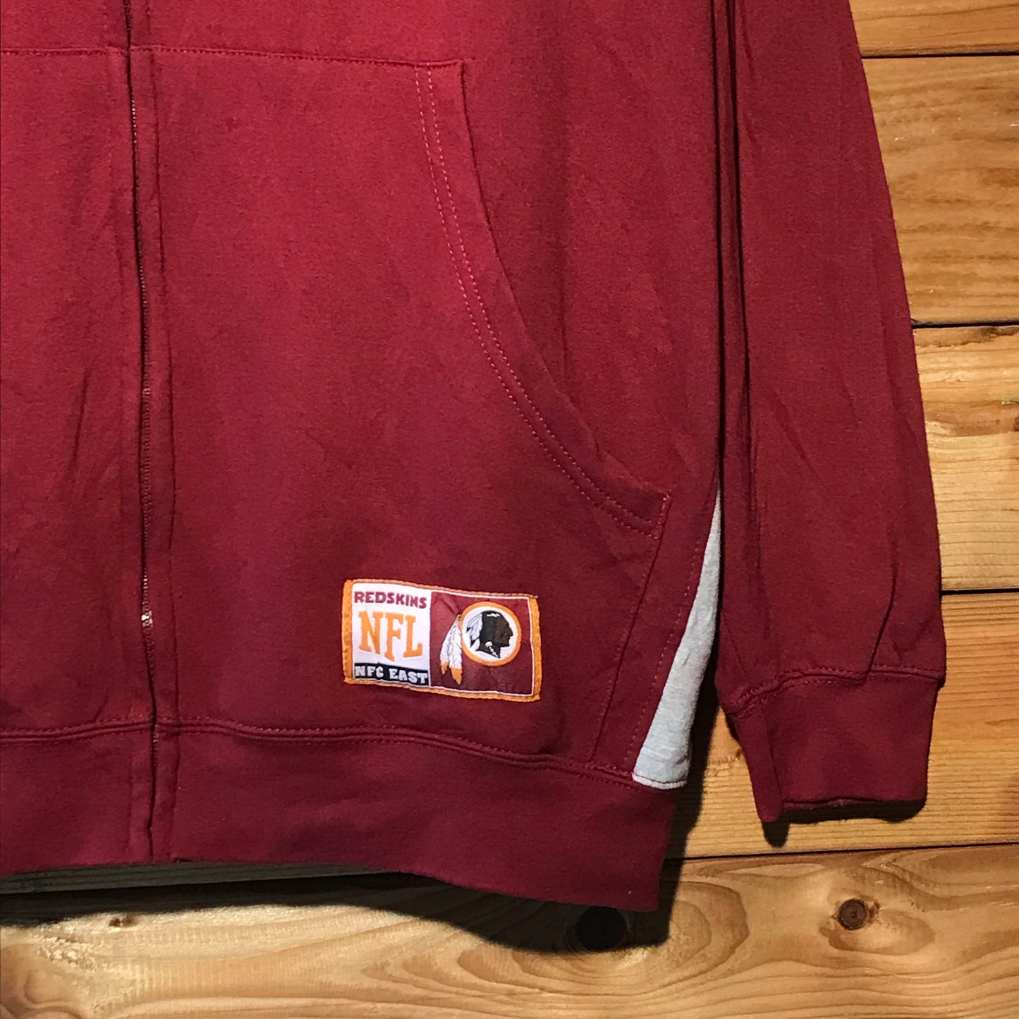 NFL Team Washington Redskins zip up hoodie