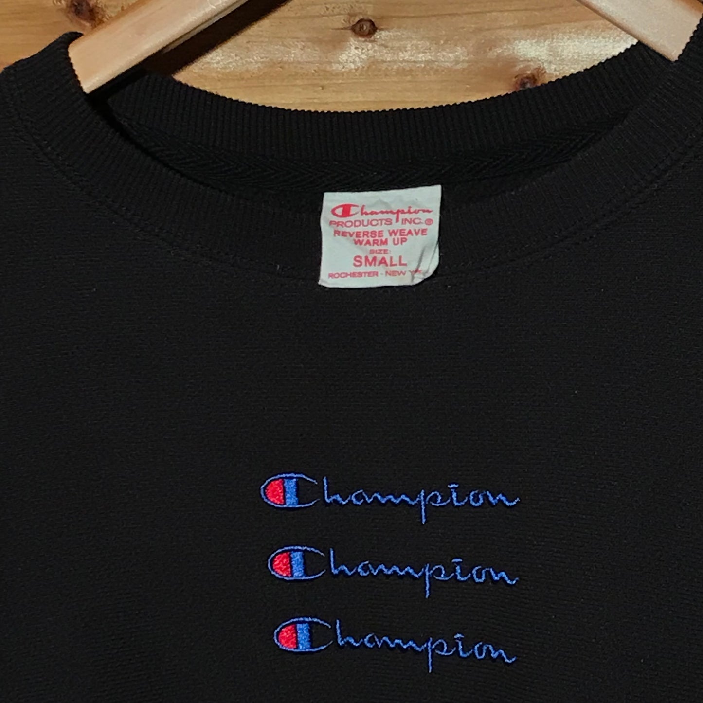 Champion Triple Spellout sweatshirt