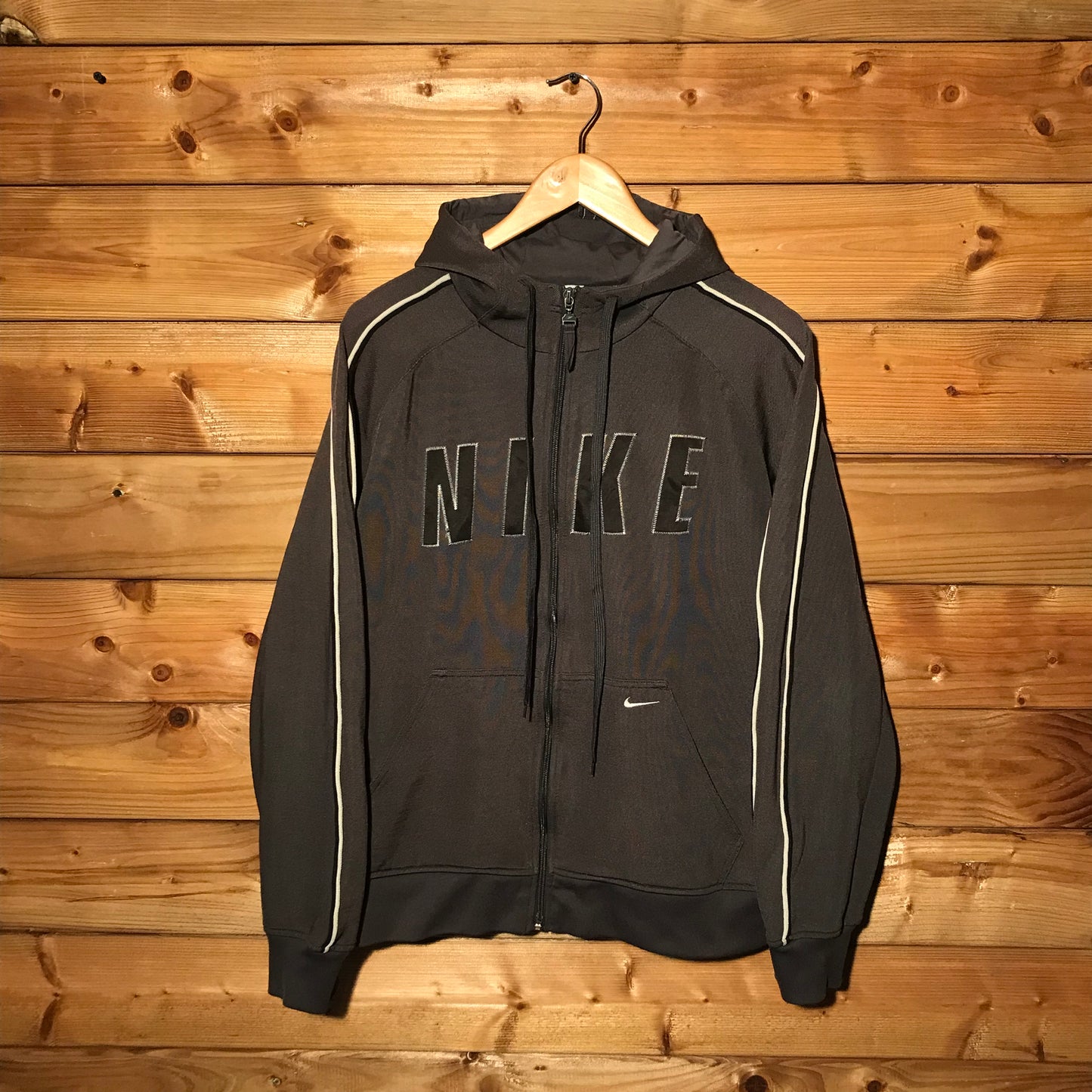 Nike Spellout Piping zip up hoodie