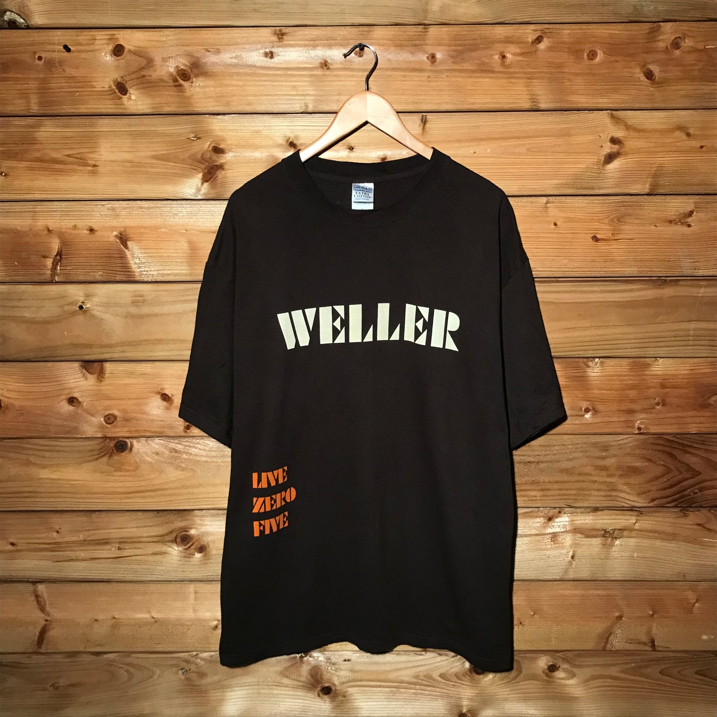 2005 Paul Weller Live Zero Five Tour t shirt